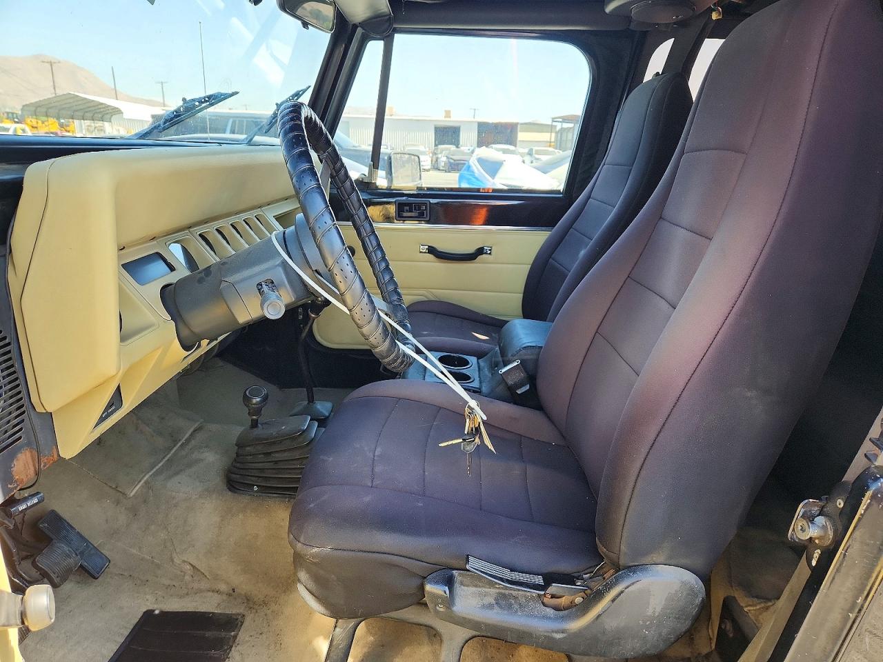1992 Jeep Wrangler / Yj Черный vin: 2J4FY29S2NJ524811