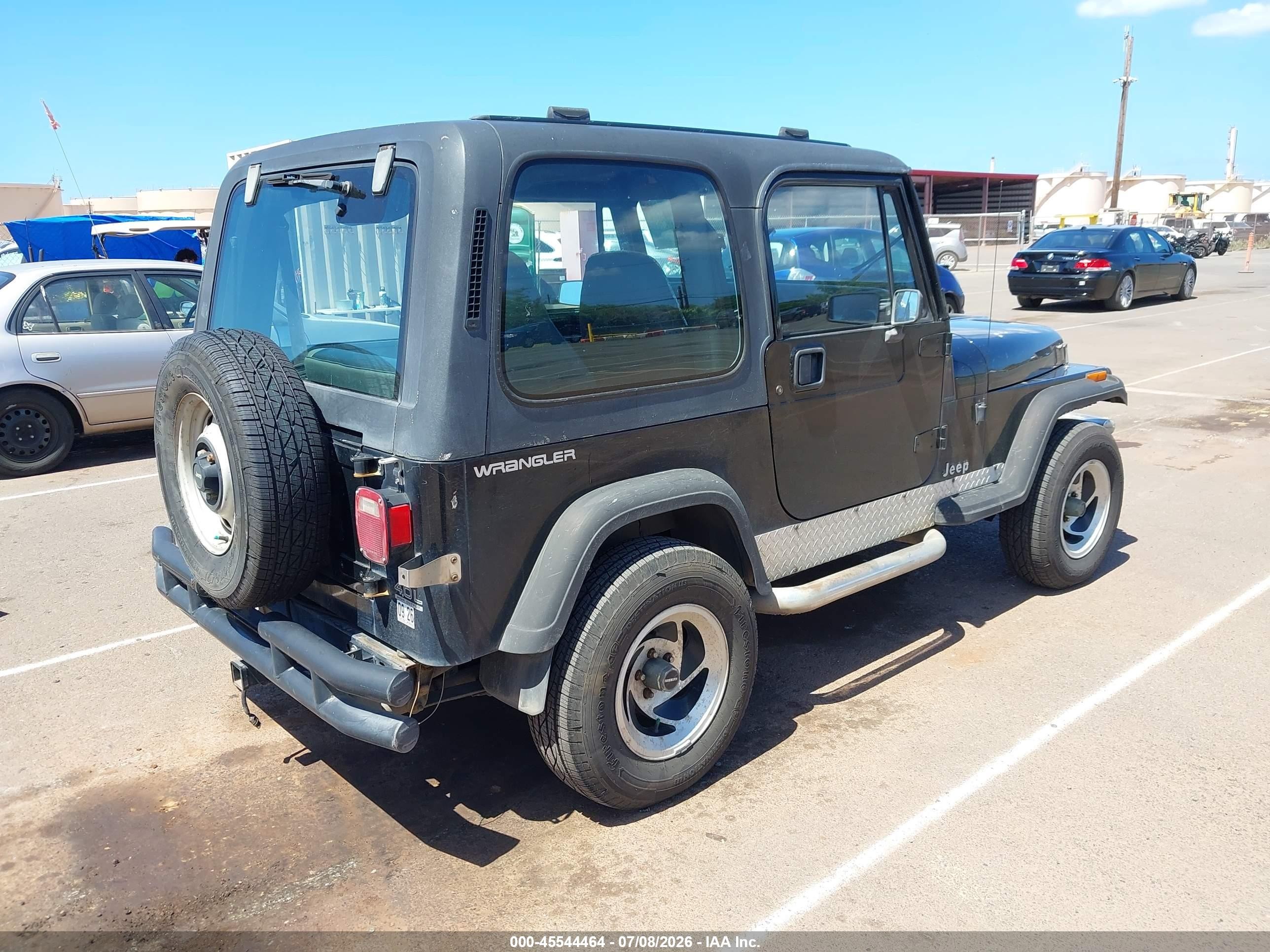 1992 Jeep Wrangler / Yj   Black vin: 2J4FY29S4NJ522462