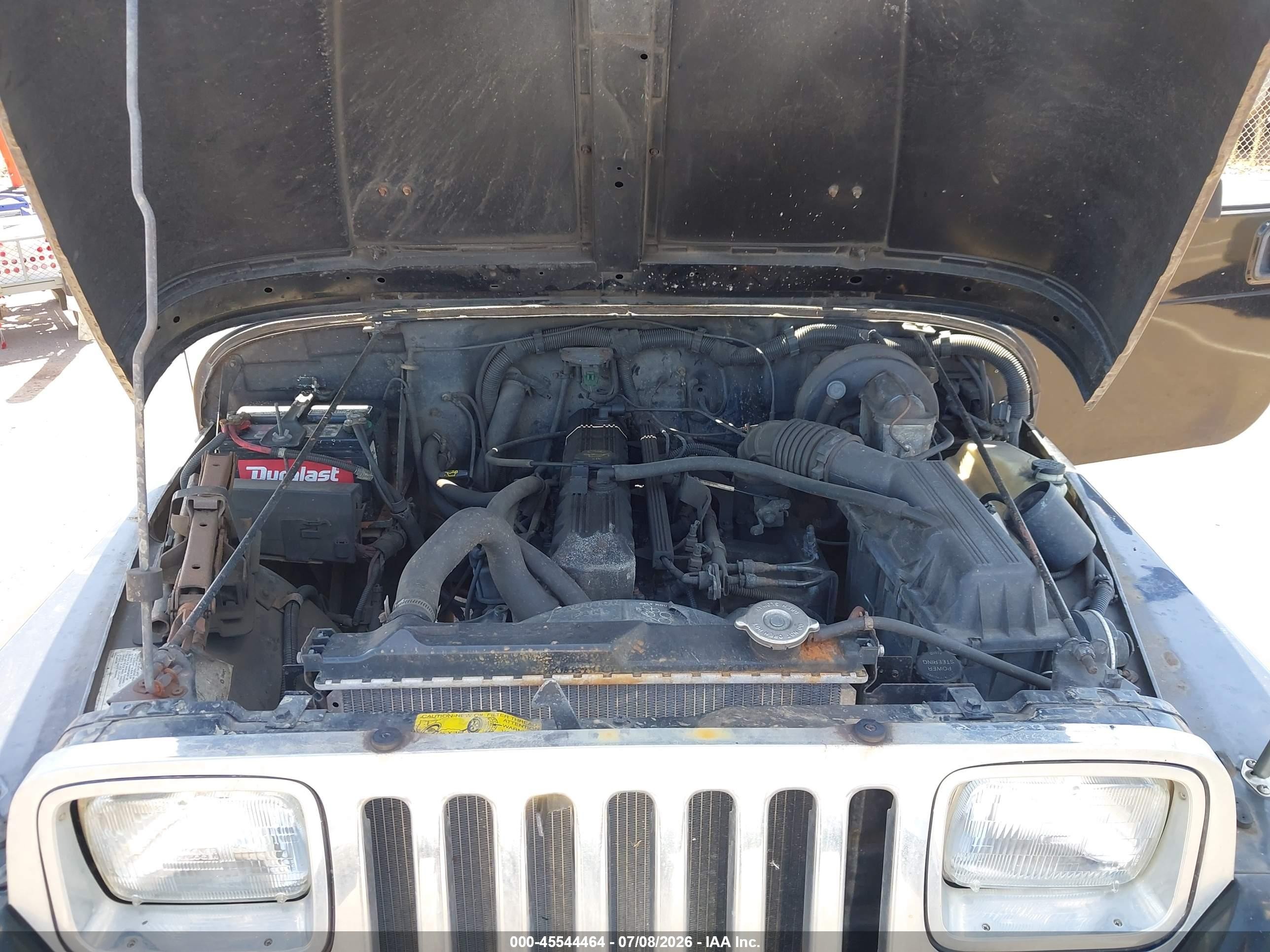 1992 Jeep Wrangler / Yj   Black vin: 2J4FY29S4NJ522462