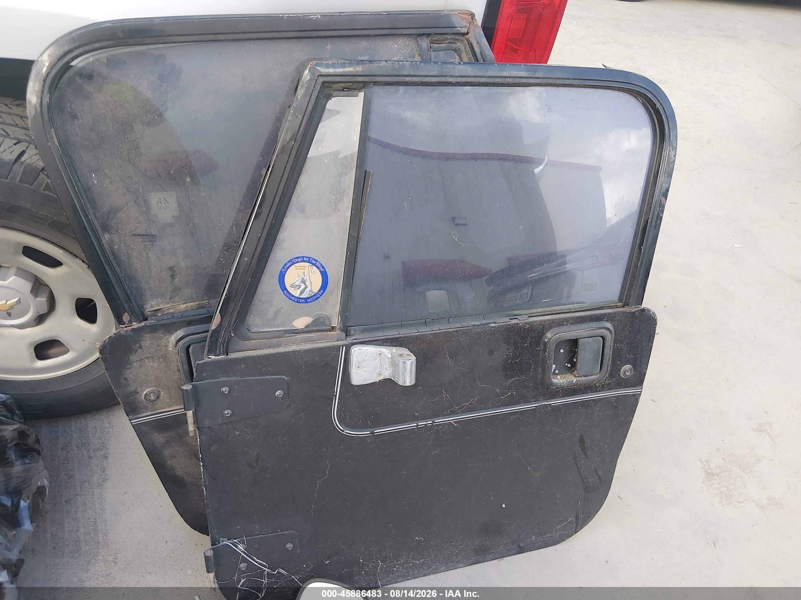 1991 Jeep Wrangler / Yj   Black vin: 2J4FY29S5MJ109450