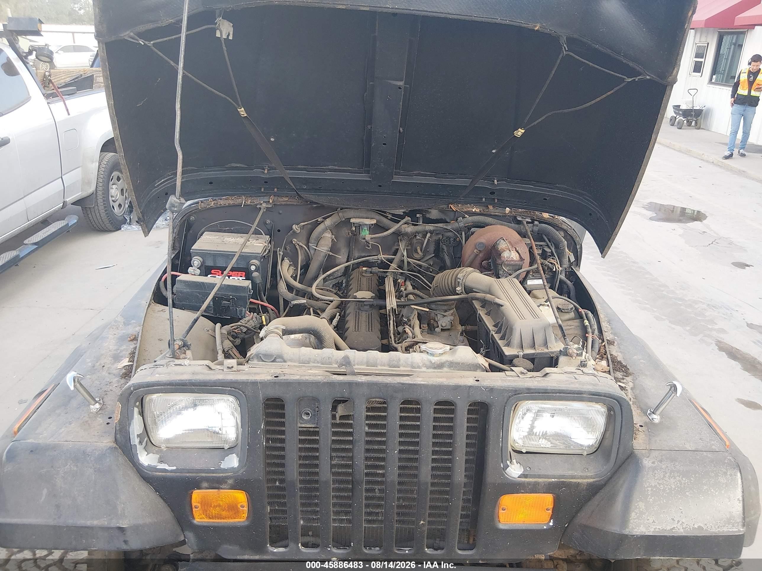 1991 Jeep Wrangler / Yj   Black vin: 2J4FY29S5MJ109450