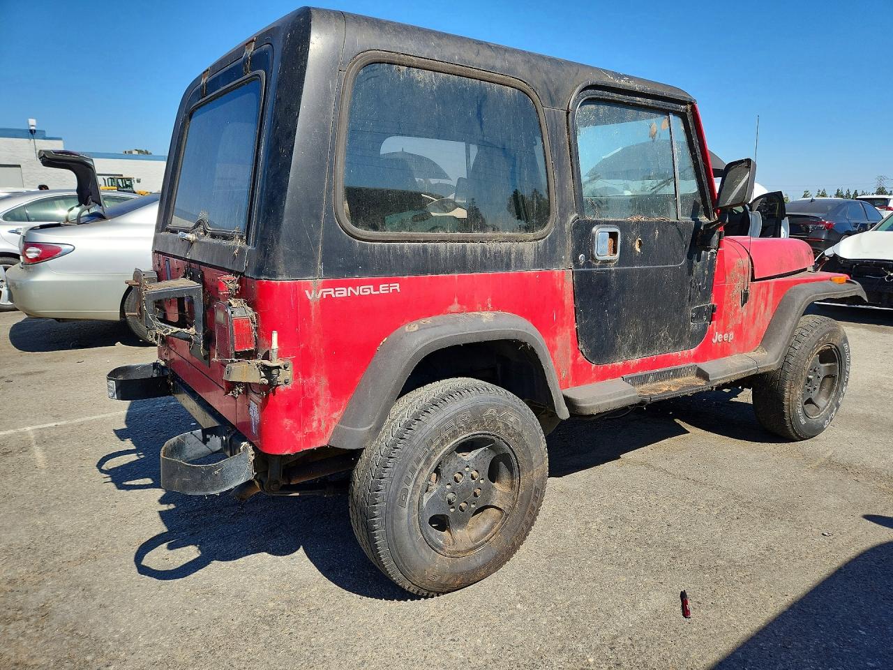 1992 Jeep Wrangler / Yj Red vin: 2J4FY29S7NJ551440