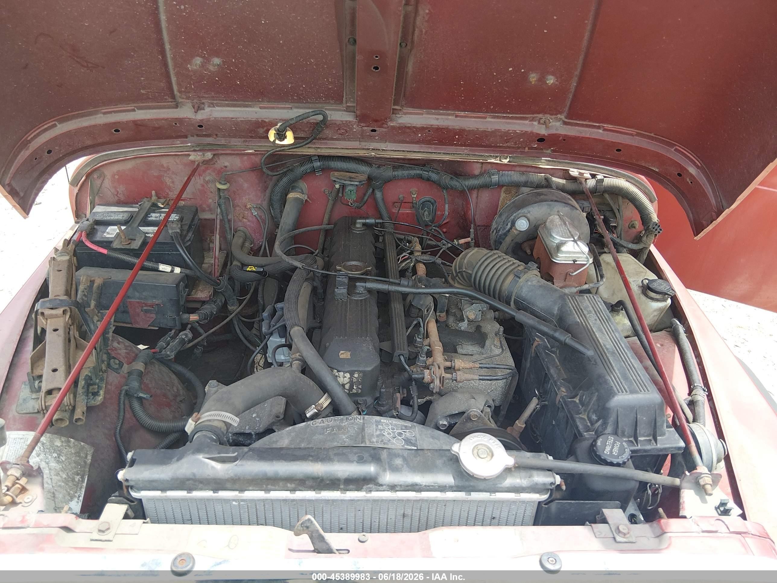 1992 Jeep Wrangler / Yj Red vin: 2J4FY29SXNJ514141