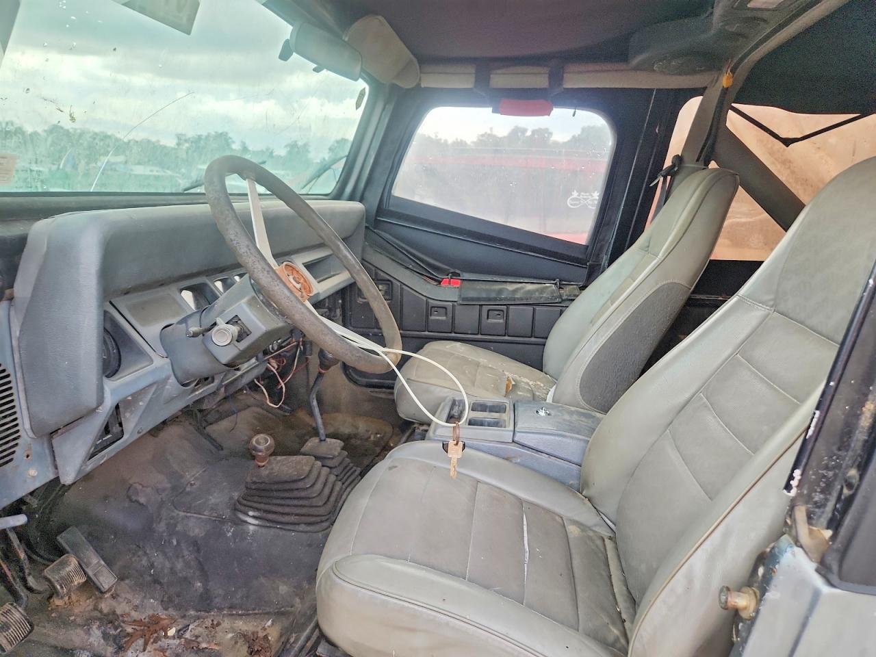 1990 Jeep Wrangler / Yj Gray vin: 2J4FY29T0LJ509665