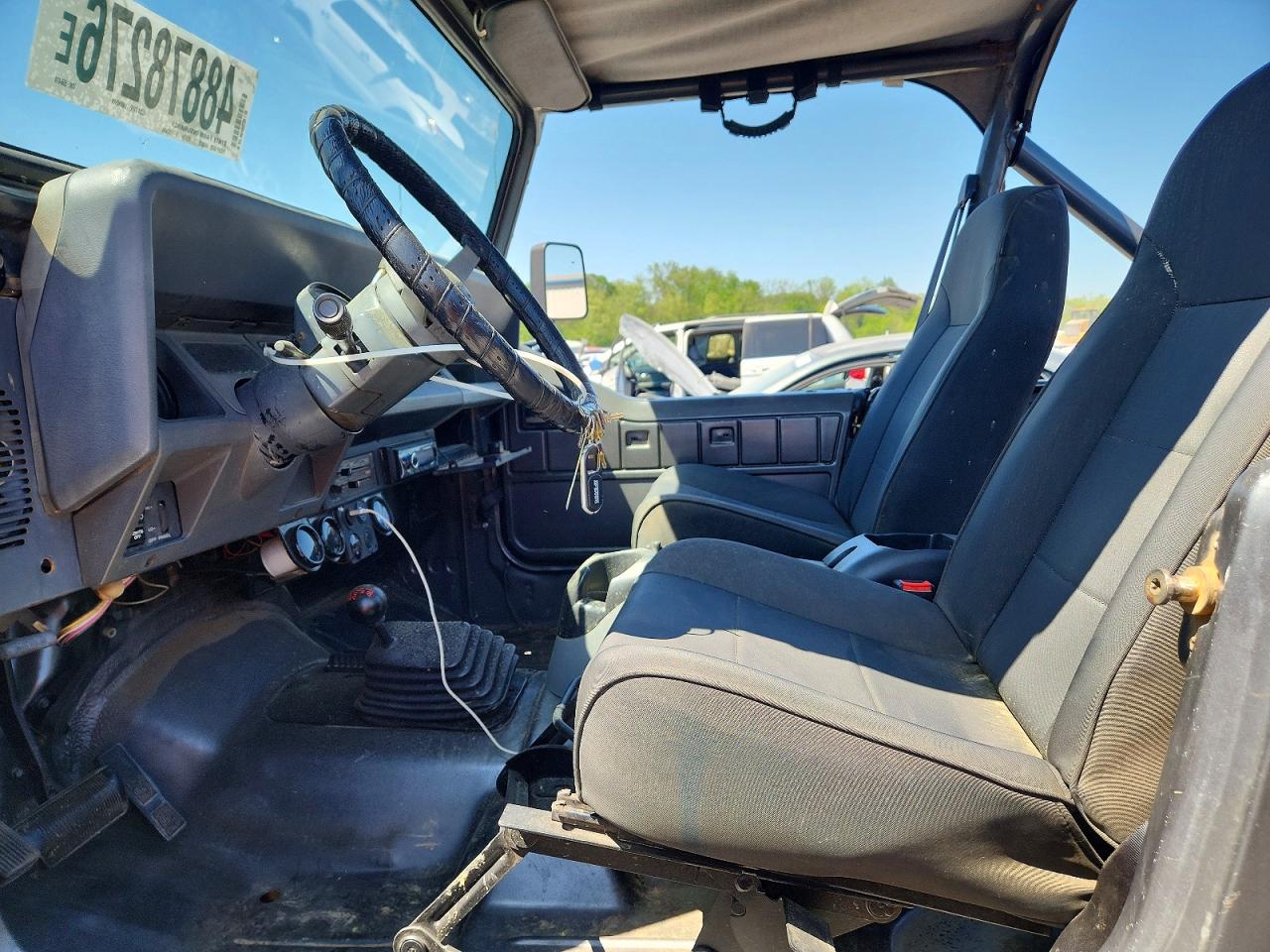 1990 Jeep Wrangler / Yj Gray vin: 2J4FY29T1LJ556414