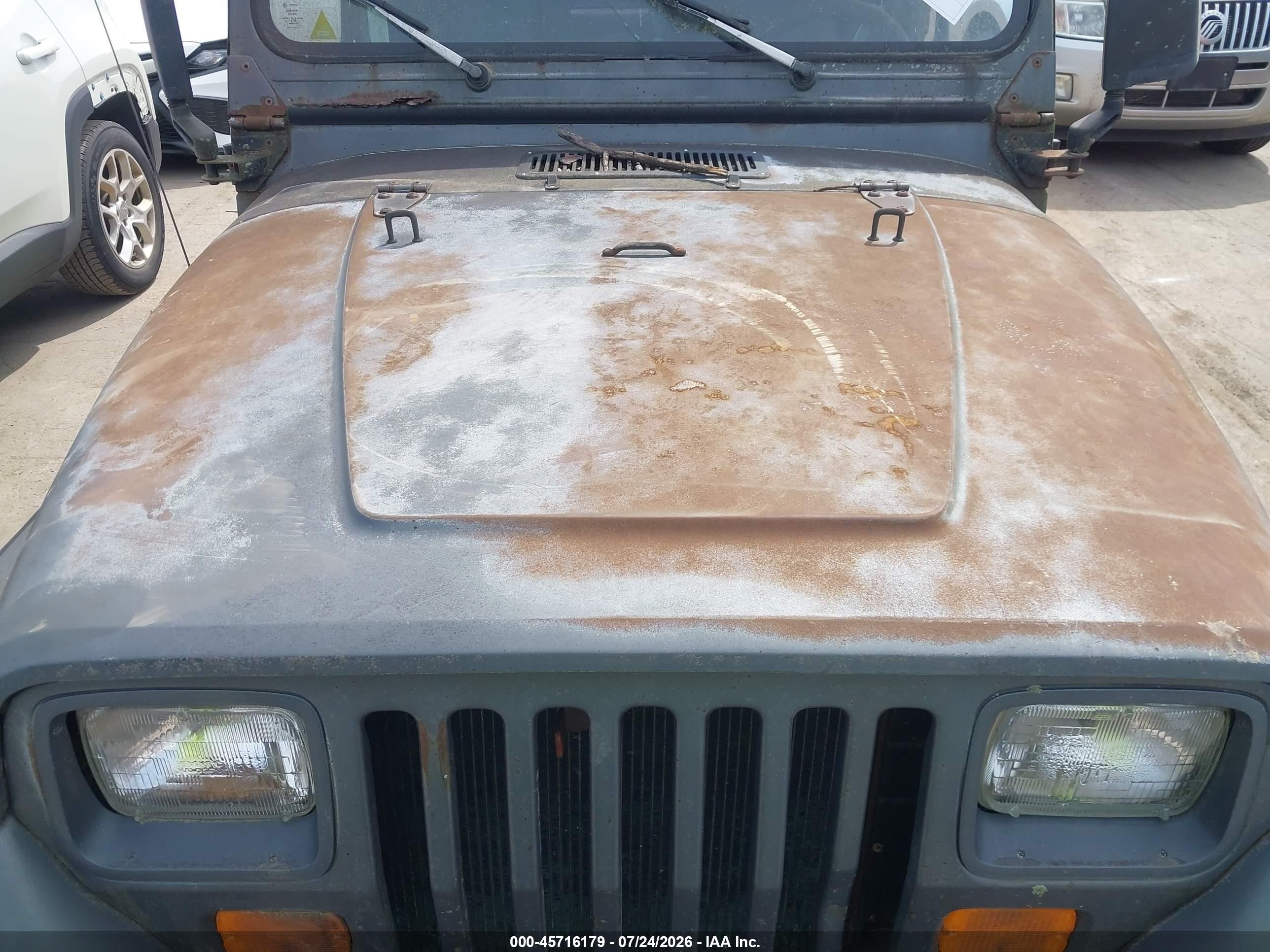 1990 Jeep Wrangler / Yj   Gray vin: 2J4FY29T2LJ519565
