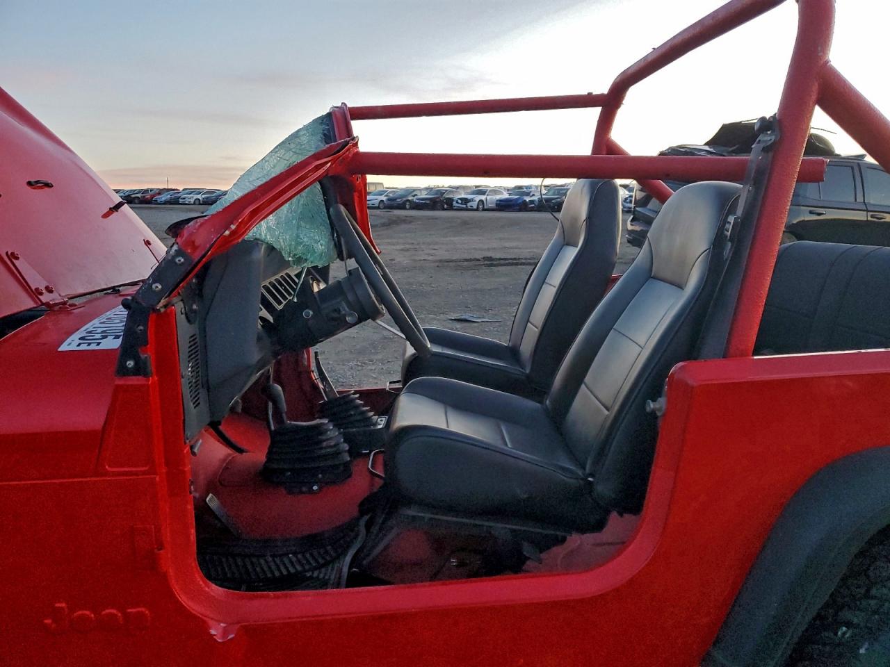 1989 Jeep Wrangler / Yj Красный vin: 2J4FY29T3KJ143036