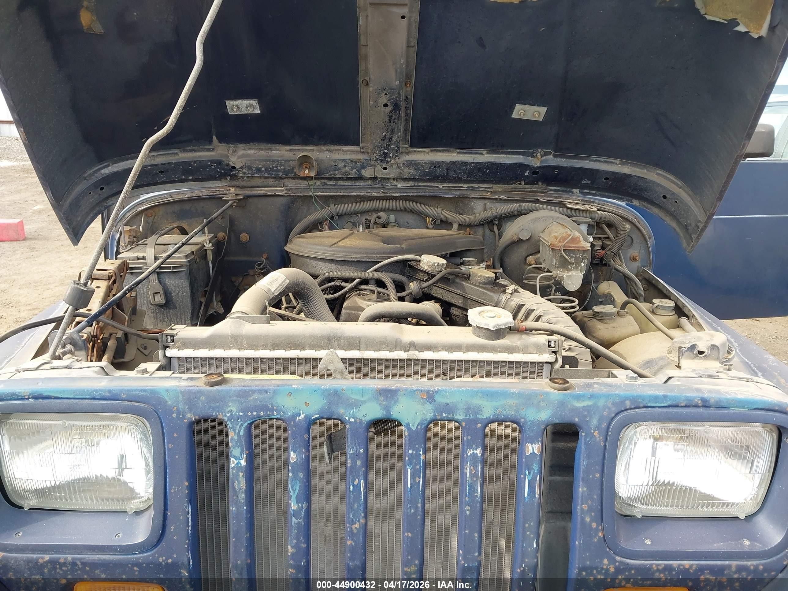 1990 Jeep Wrangler / Yj   Blue vin: 2J4FY29T5LJ508771