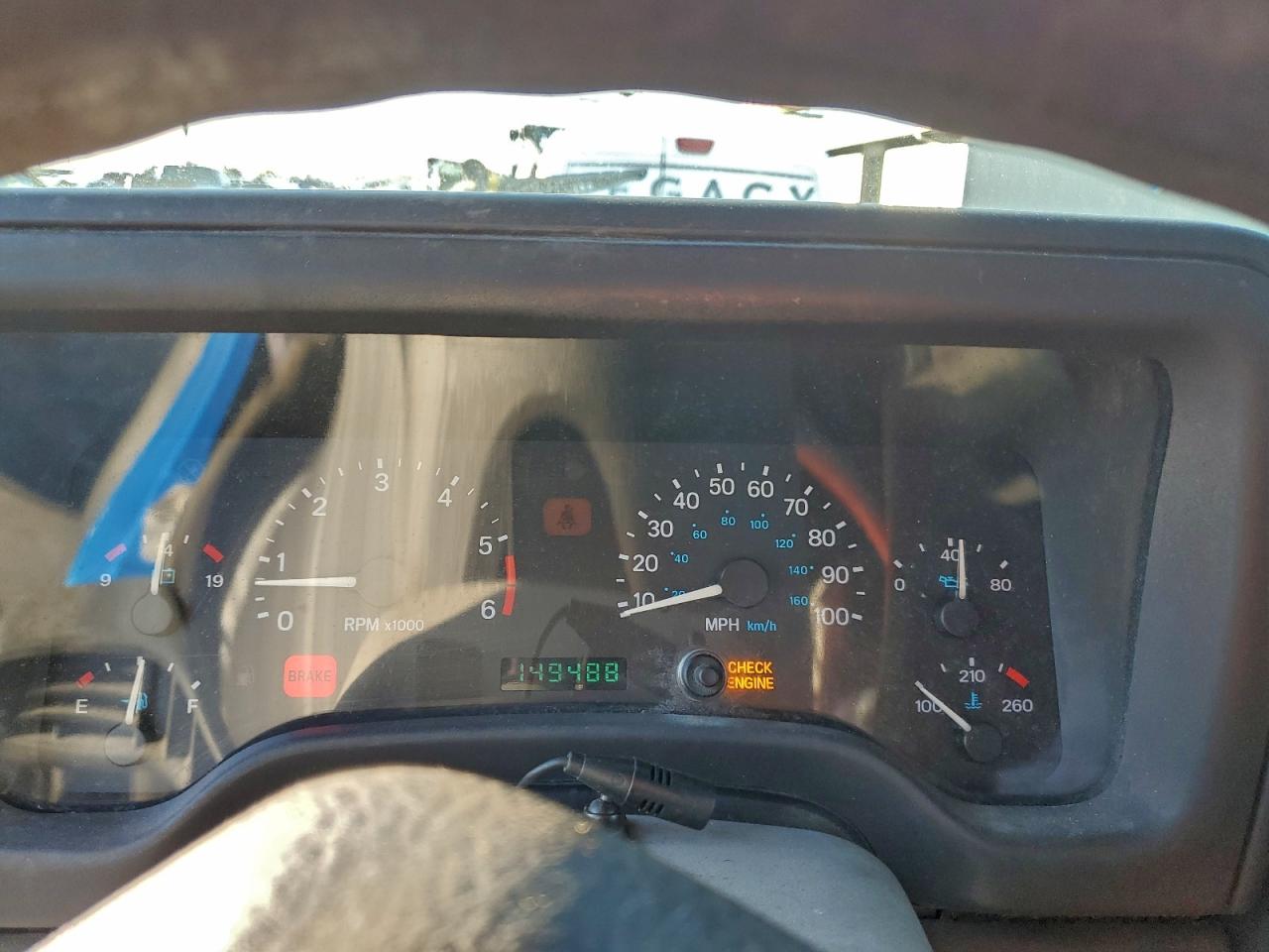 1990 Jeep Wrangler / Yj Синий vin: 2J4FY29T6LJ541374