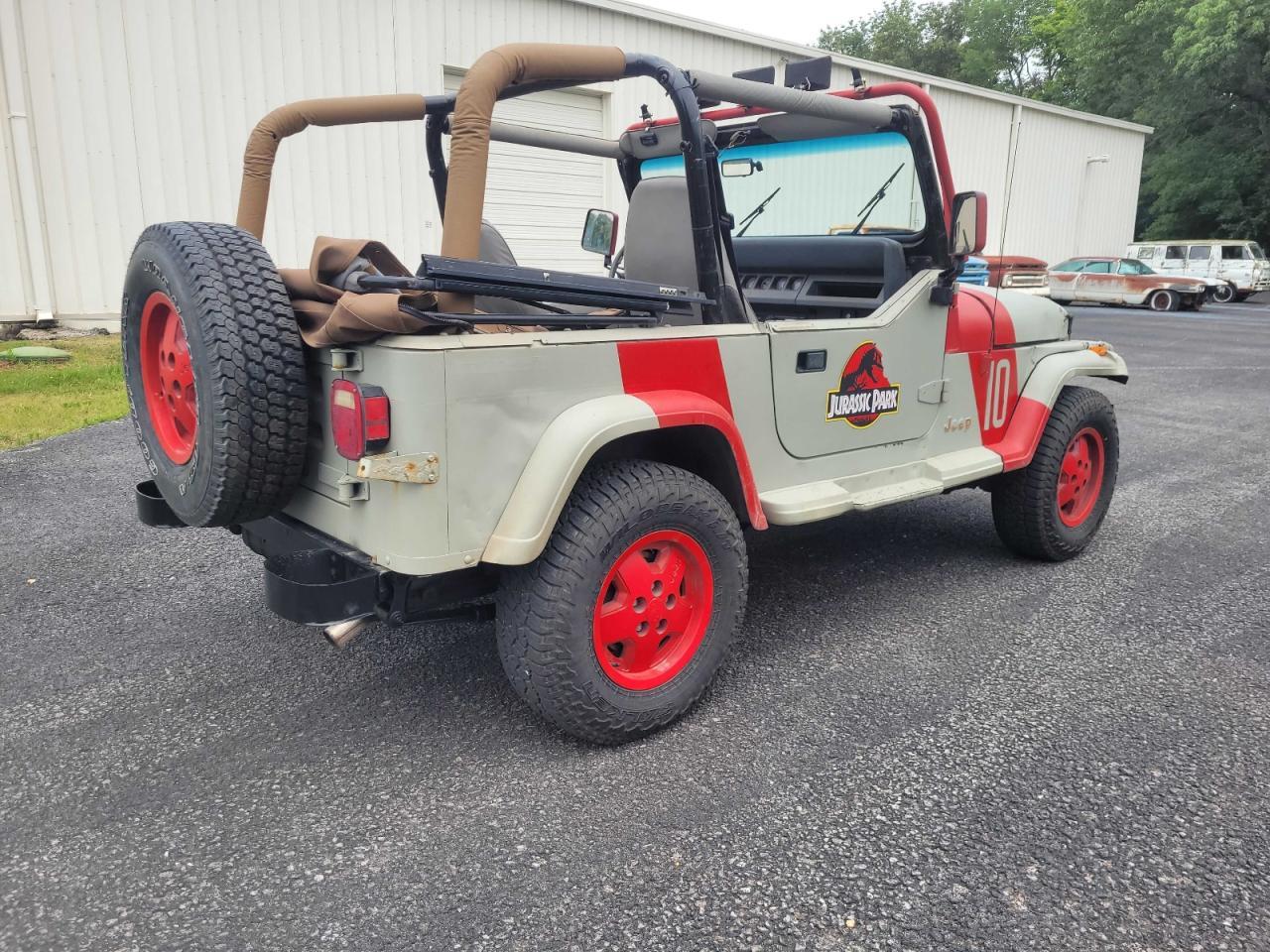 1989 Jeep Wrangler / Yj Red vin: 2J4FY29TXKJ157595