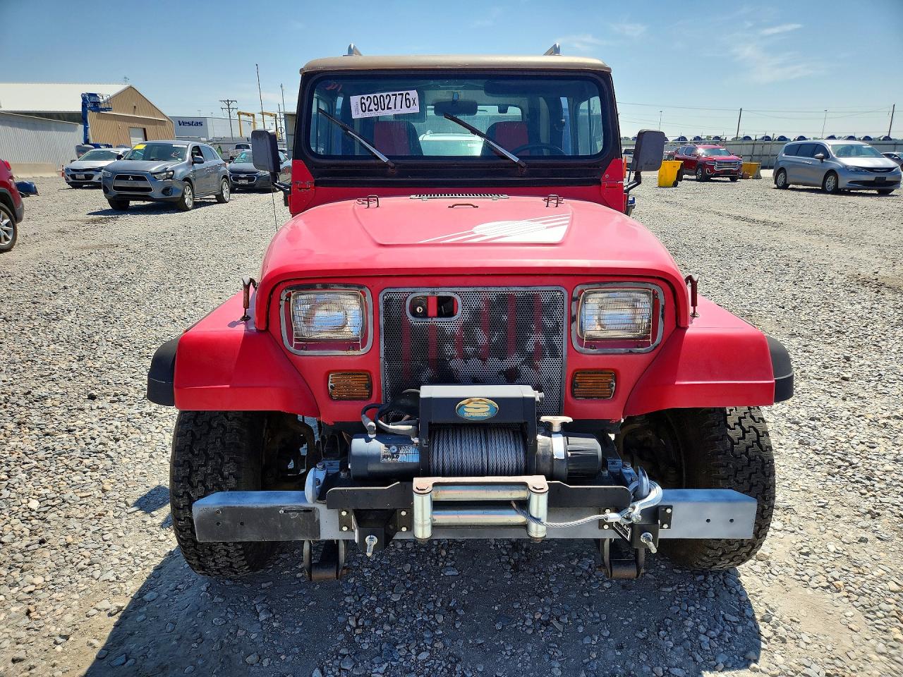1992 Jeep Wrangler / Yj Islander Красный vin: 2J4FY39S3NJ558259