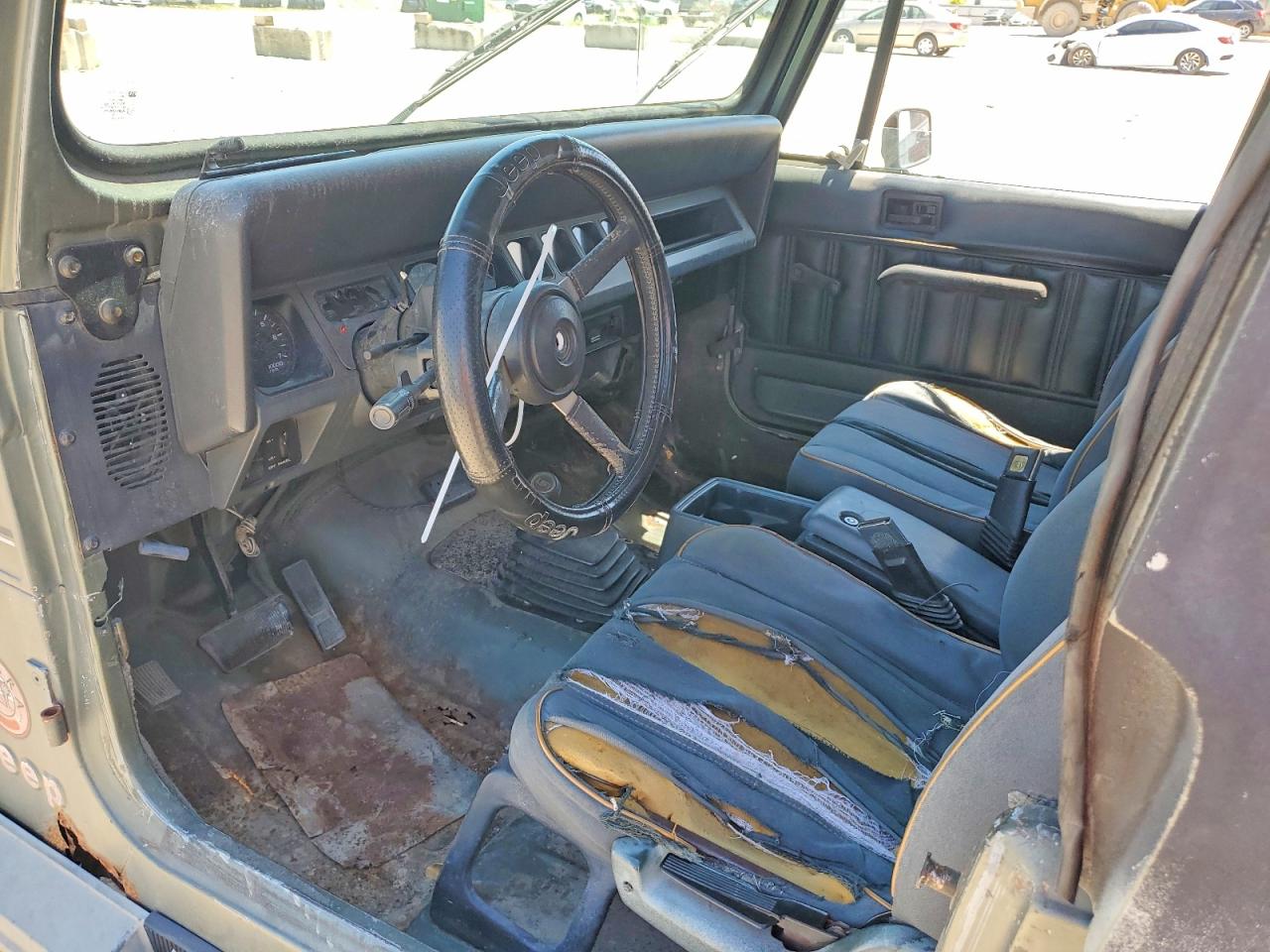 1992 Jeep Wrangler 2d Swb 4x4 Green vin: 2J4FY49S3NJ518415