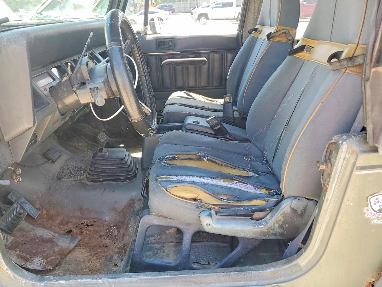 1992 Jeep Wrangler 2d Swb 4x4 Green vin: 2J4FY49S3NJ518415