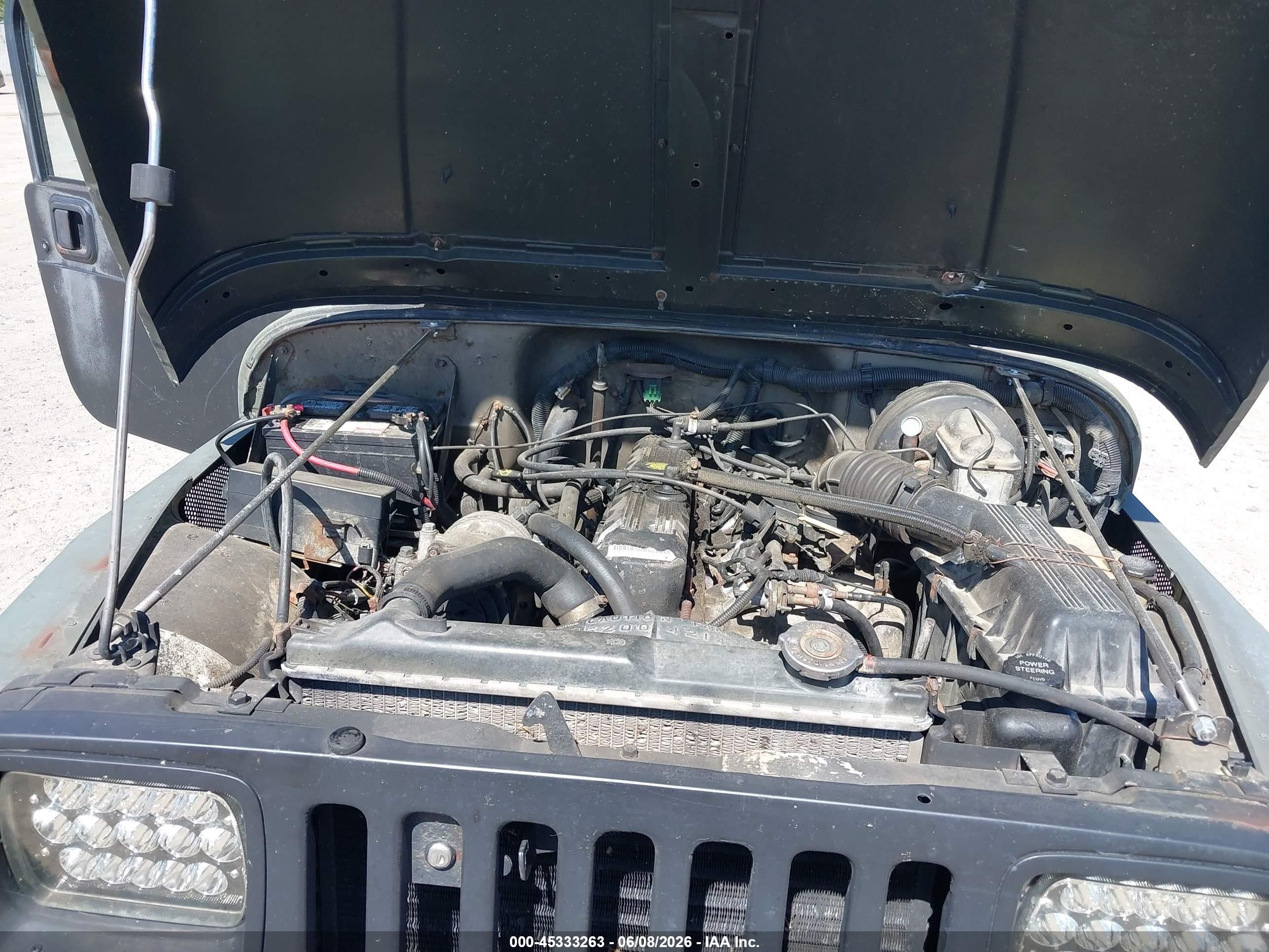 1991 Jeep Wrangler / Yj Sahara Green vin: 2J4FY49S8MJ110135