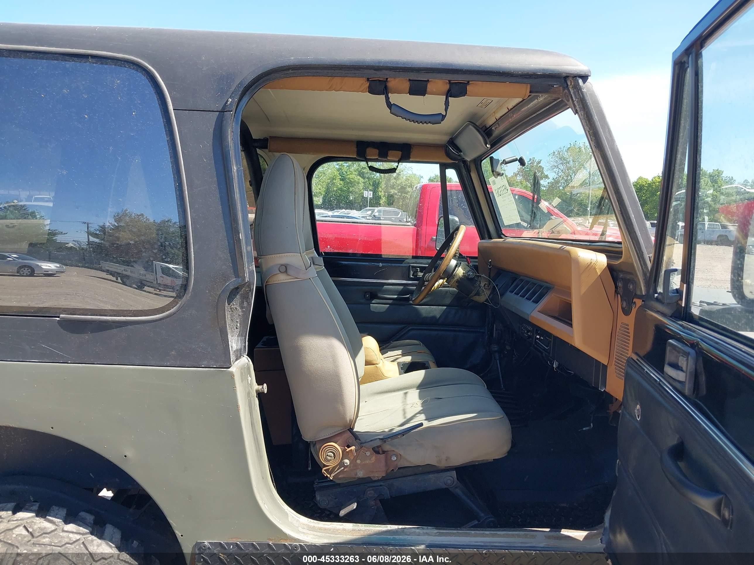 1991 Jeep Wrangler / Yj Sahara Green vin: 2J4FY49S8MJ110135