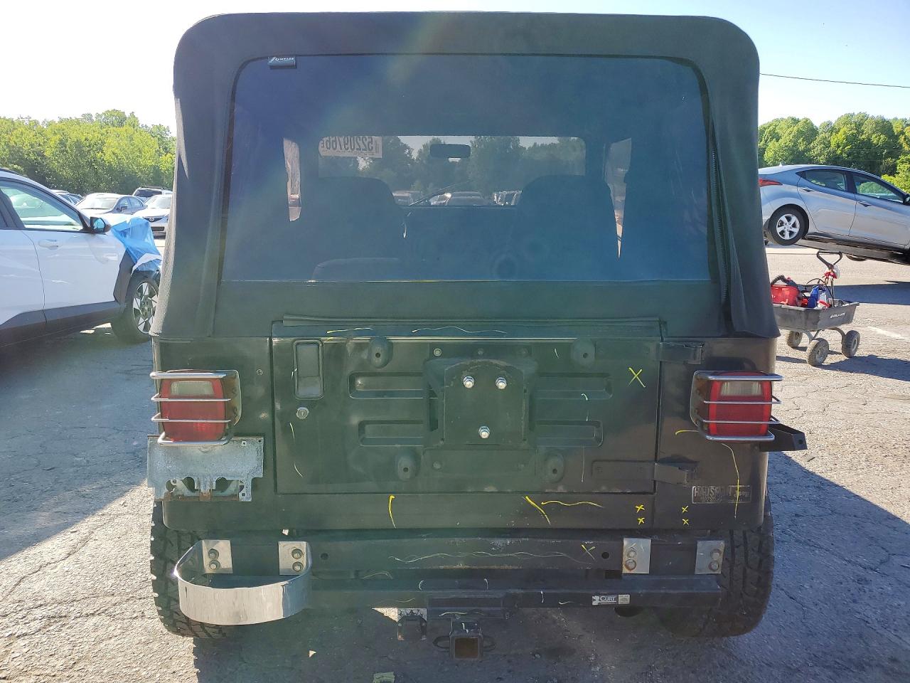 1989 Jeep Wrangler / Yj Laredo Black vin: 2J4FY59M0KJ104530
