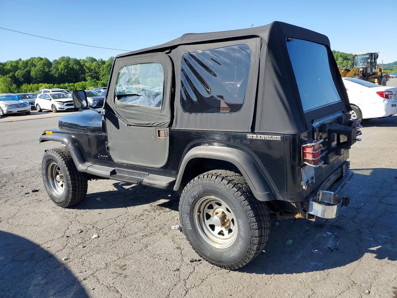 1989 Jeep Wrangler / Yj Laredo Black vin: 2J4FY59M0KJ104530