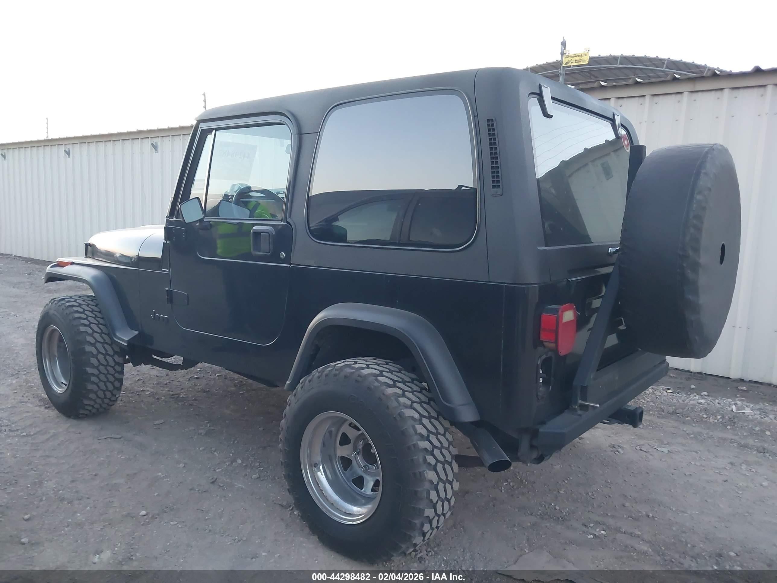 1989 Jeep Wrangler / Yj Laredo Black vin: 2J4FY59T1KJ171046