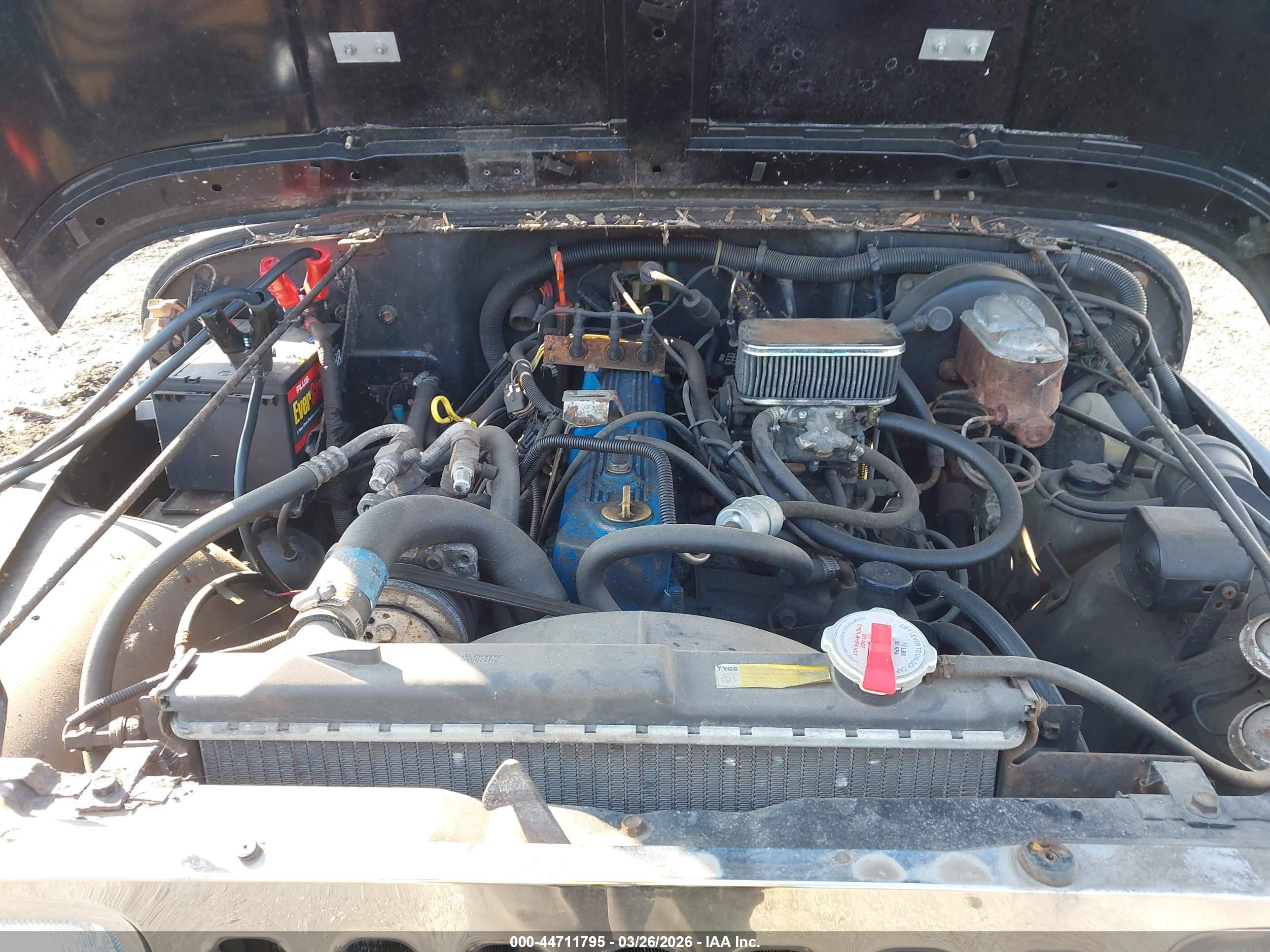 1989 Jeep Wrangler / Yj Laredo Black vin: 2J4FY59T4KJ148473