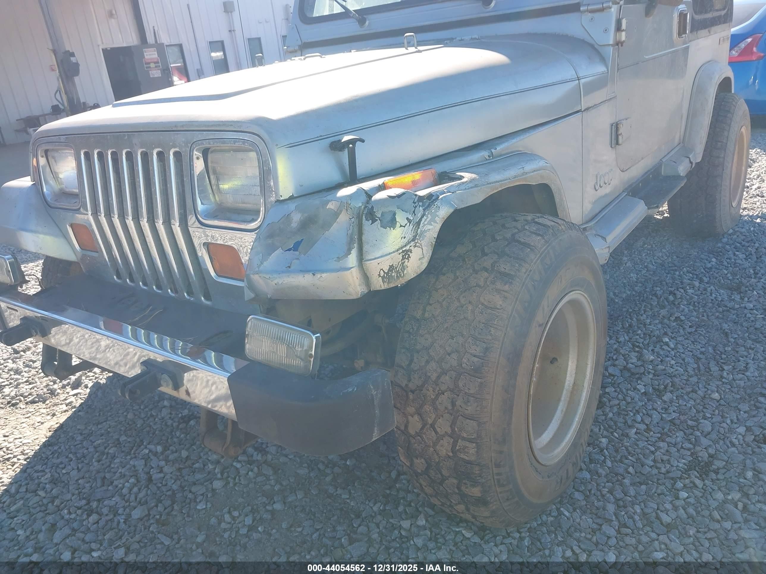 1990 Jeep Wrangler / Yj Laredo Gray vin: 2J4FY59T4LJ539608