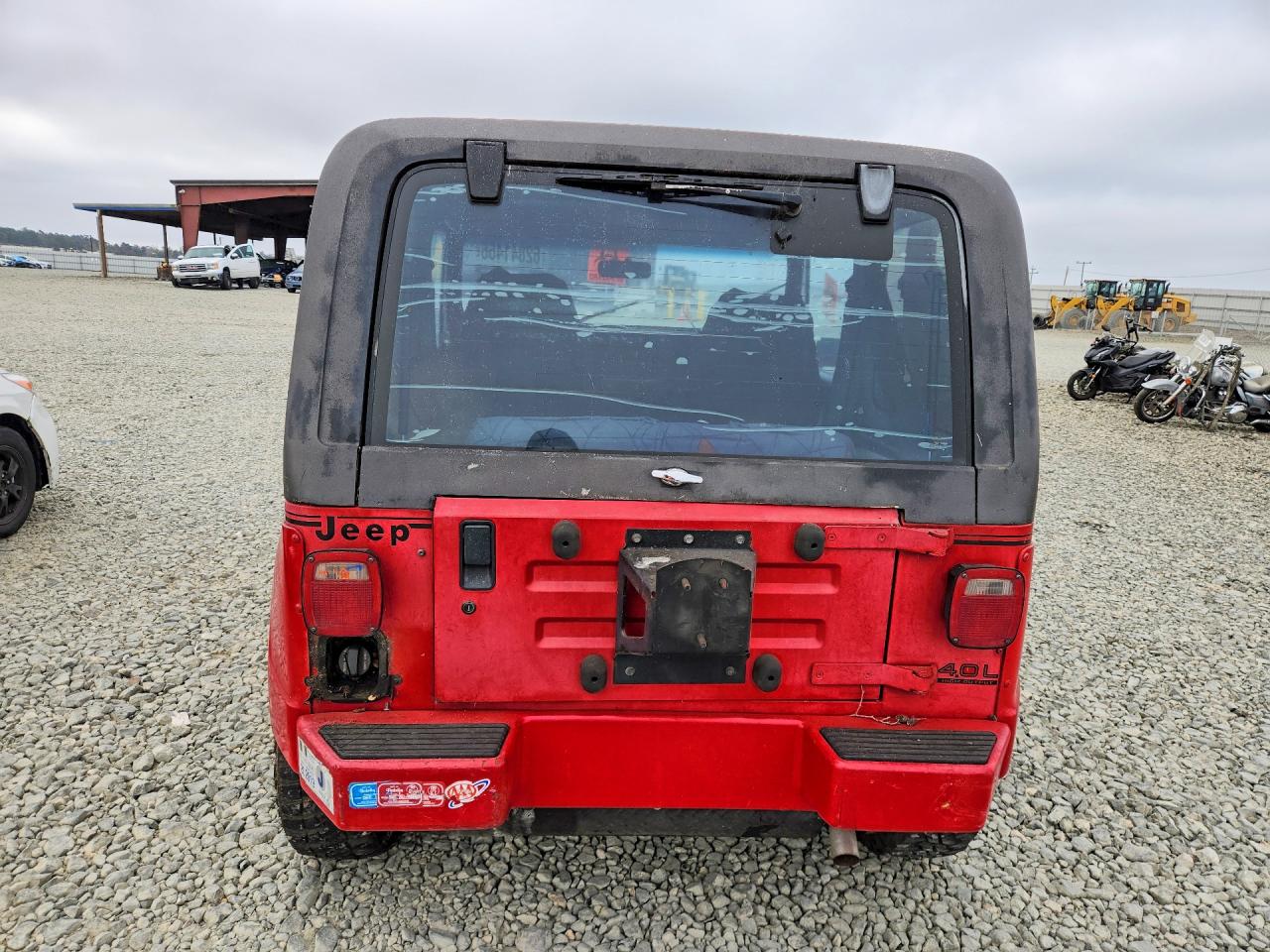 1991 Jeep Wrangler / Yj Renegade Красный vin: 2J4FY69S6MJ117046
