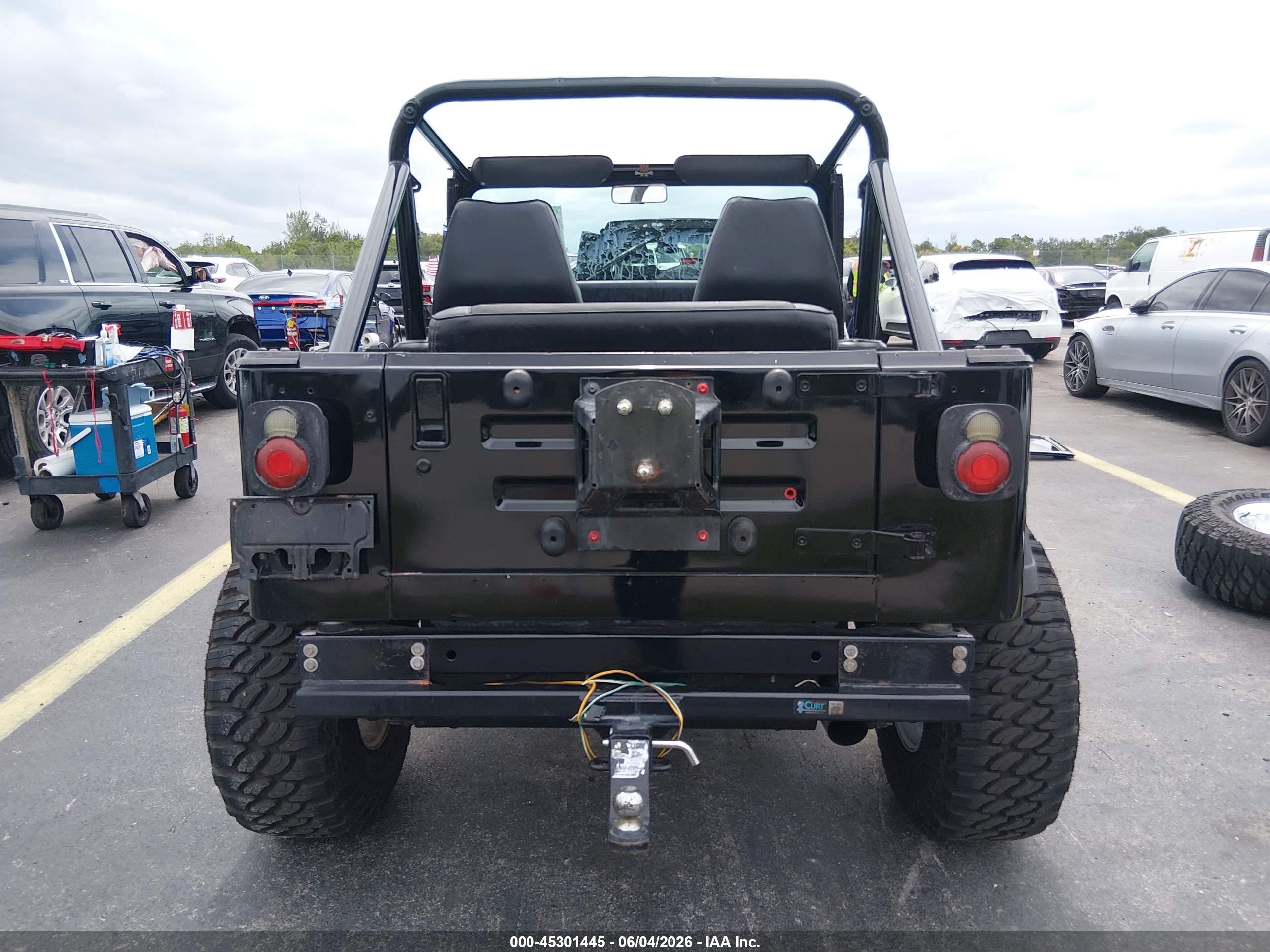 1991 Jeep Wrangler / Yj Renegade Black vin: 2J4FY69S8MJ122720