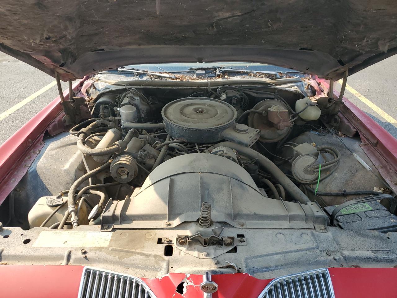 1976 Pontiac Uk Red vin: 2J57M6P248861