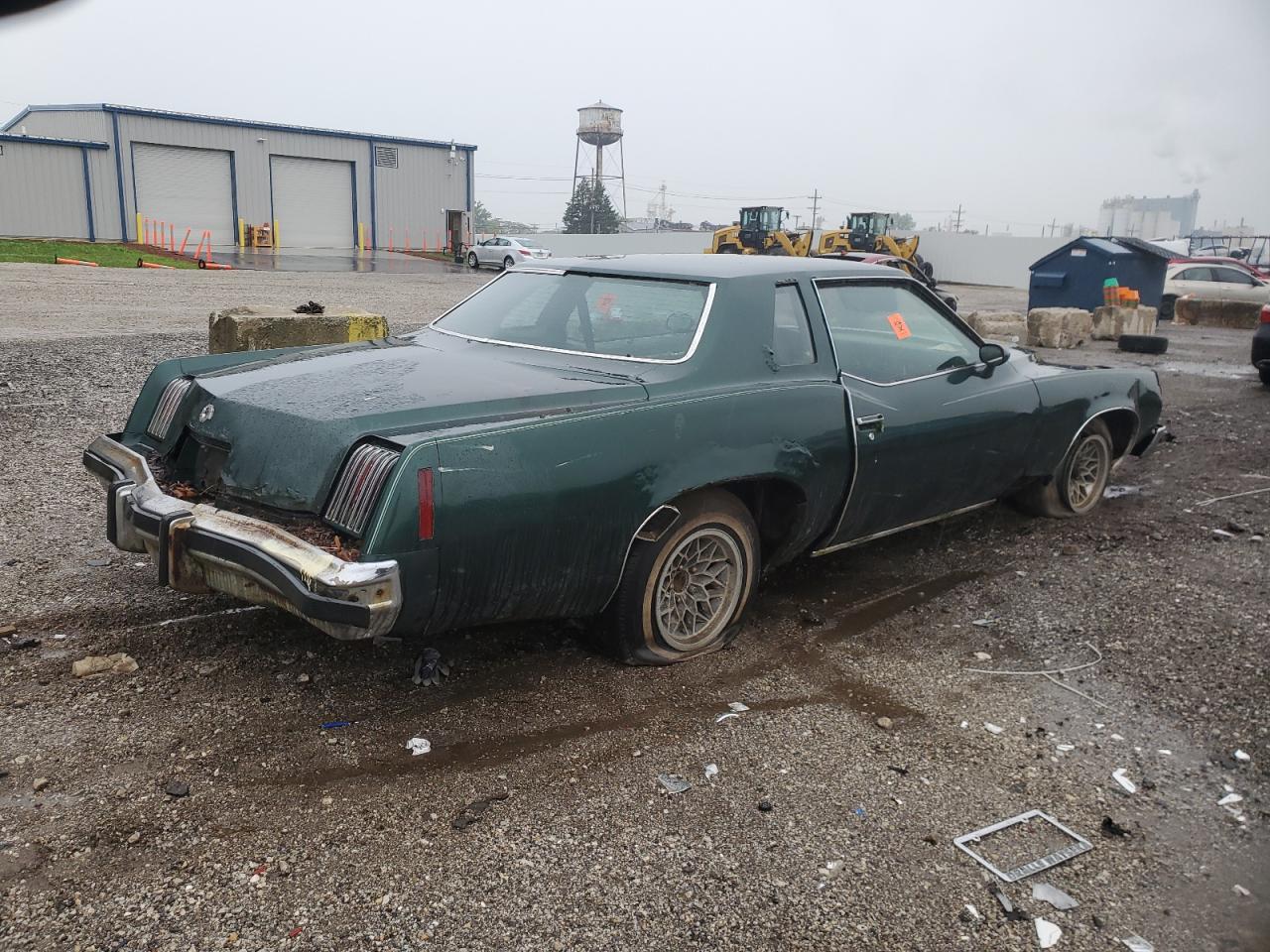 1975 Pontiac Grand Prix Зеленый vin: 2K57S5P144977