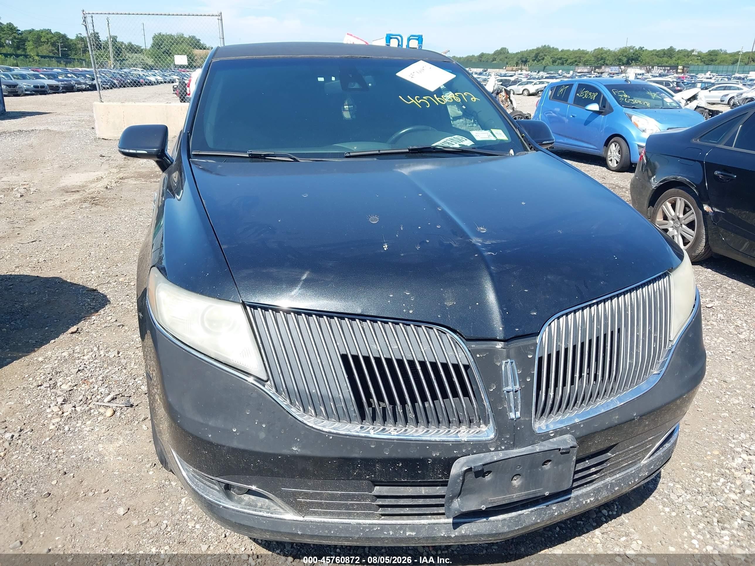 2013 Lincoln Mkt Limo/hearse Black vin: 2L1MJ5LK4DBL50905