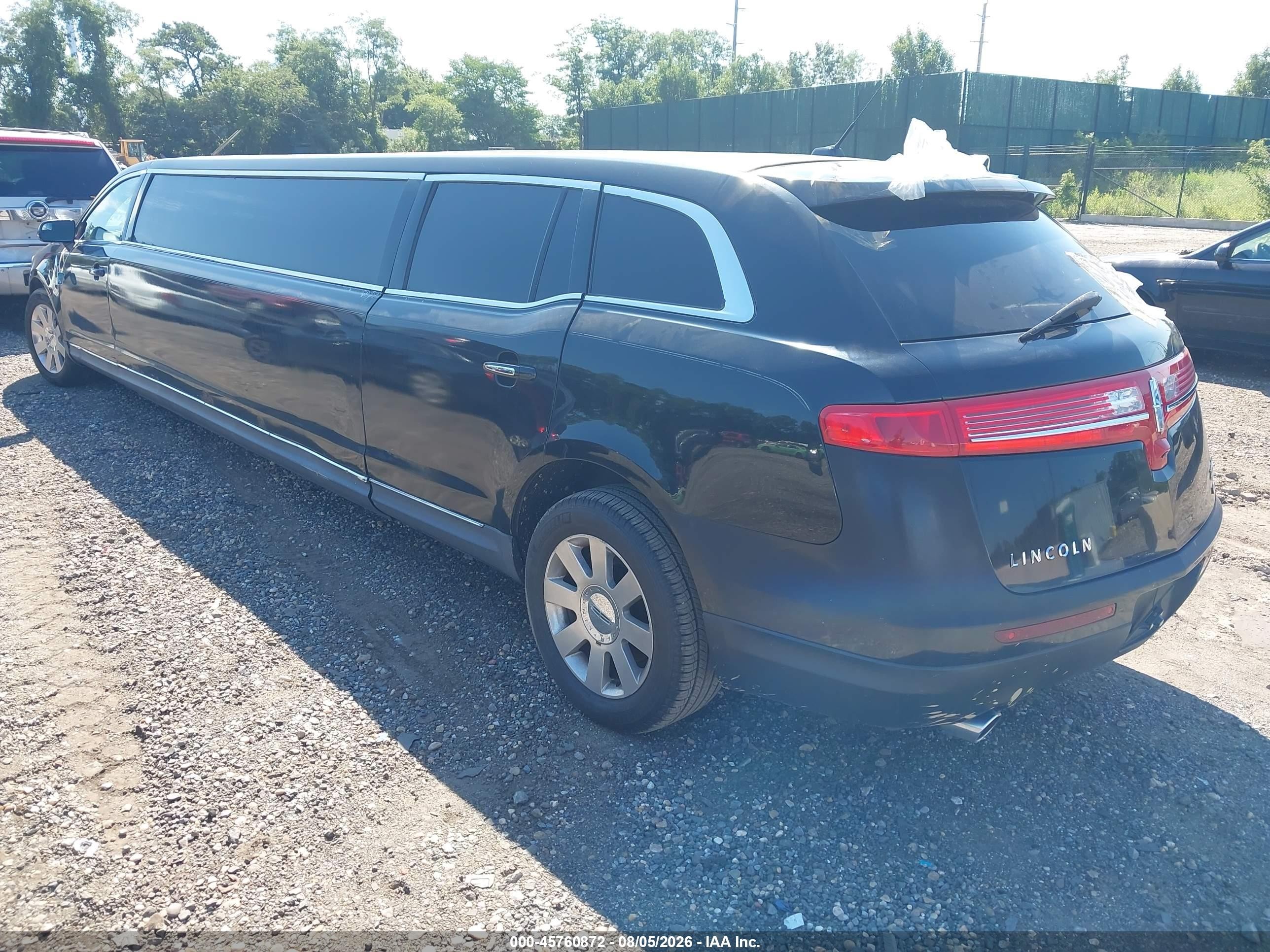 2013 Lincoln Mkt Limo/hearse Black vin: 2L1MJ5LK4DBL50905