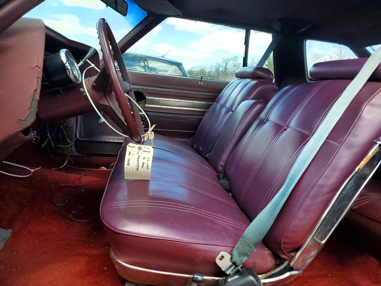 1976 Pontiac Uk Black vin: 2L57N6P144961