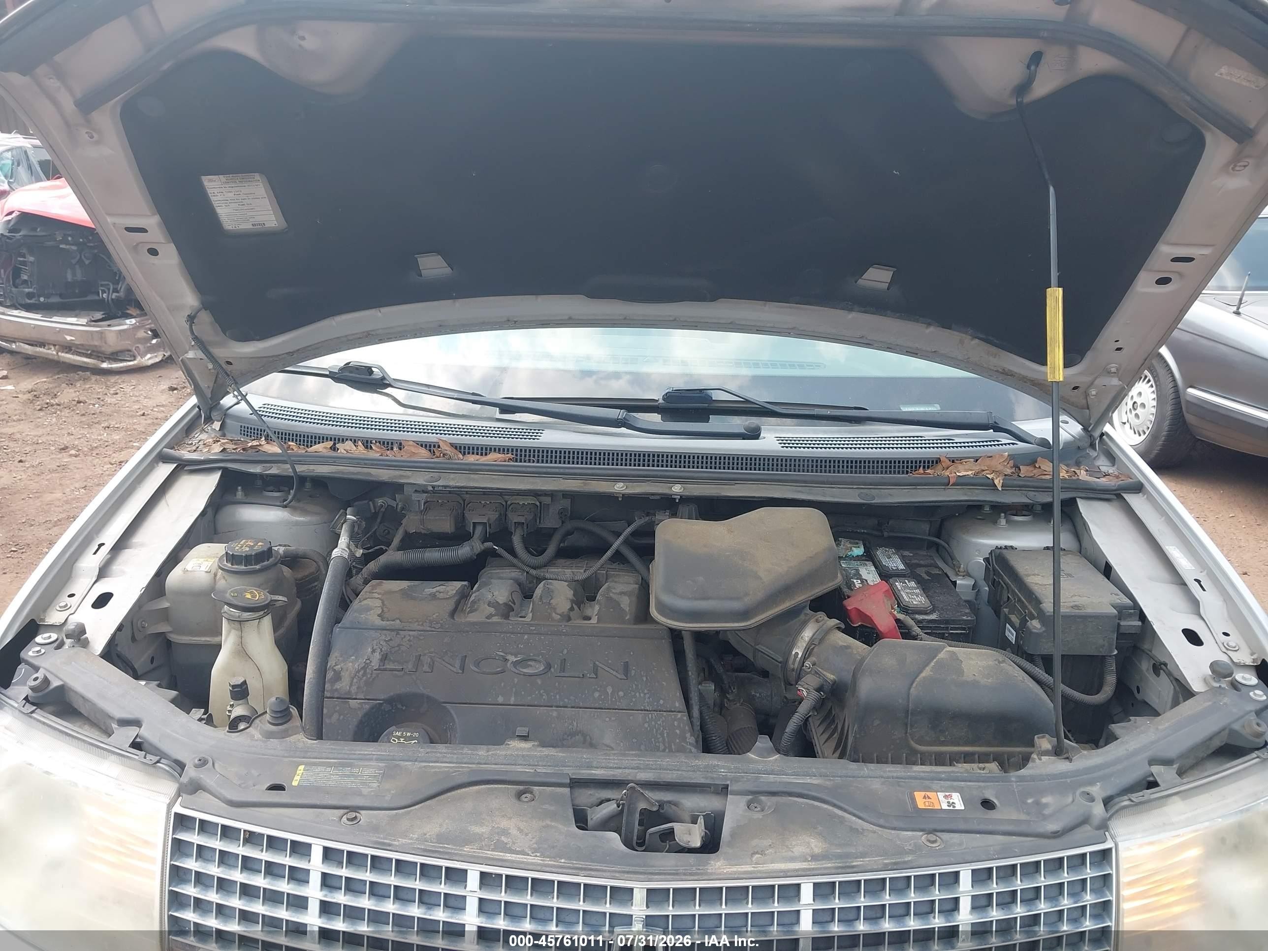 2010 Lincoln Mkx   Silver vin: 2LMDJ6JC0ABJ24957