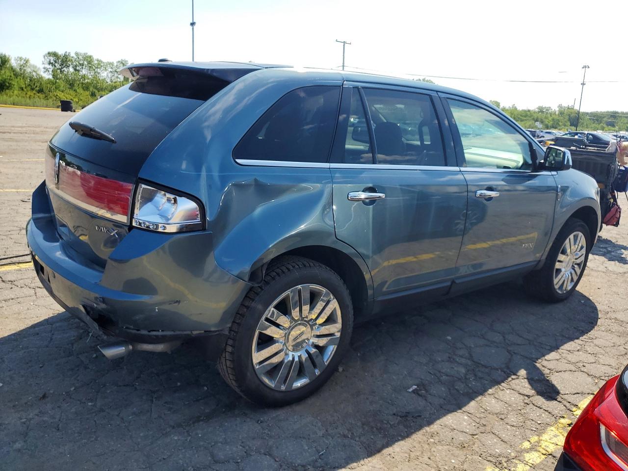 2010 Lincoln Mkx Blue vin: 2LMDJ6JC1ABJ01476