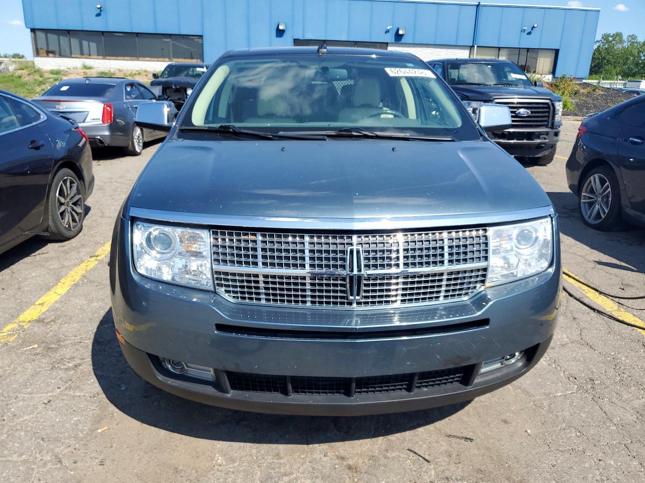2010 Lincoln Mkx Blue vin: 2LMDJ6JC1ABJ01476