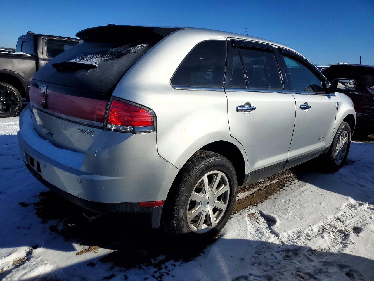 2010 Lincoln Mkx Silver vin: 2LMDJ6JC1ABJ03888