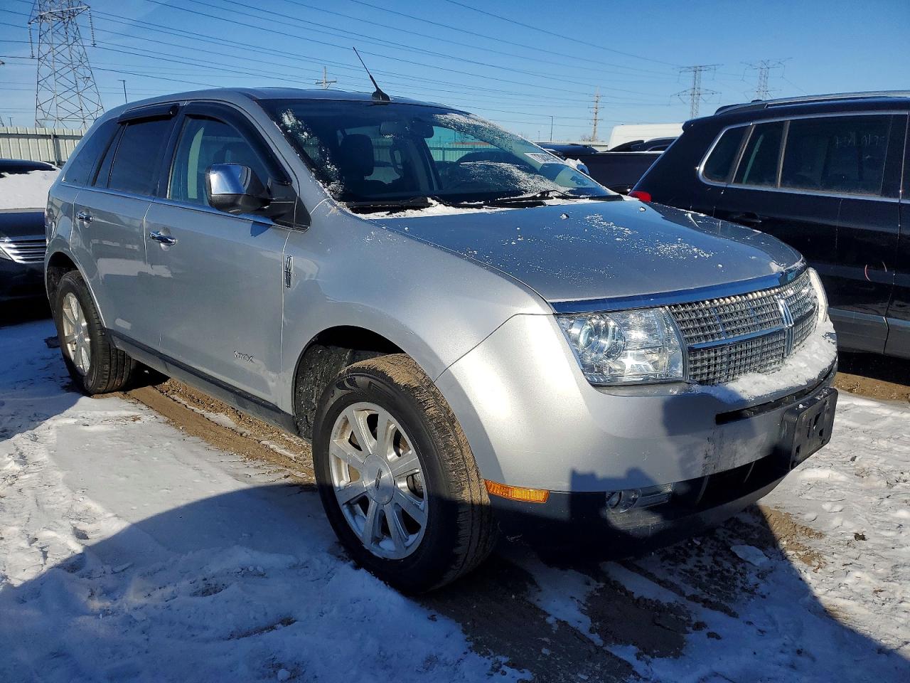 2010 Lincoln Mkx Silver vin: 2LMDJ6JC1ABJ03888