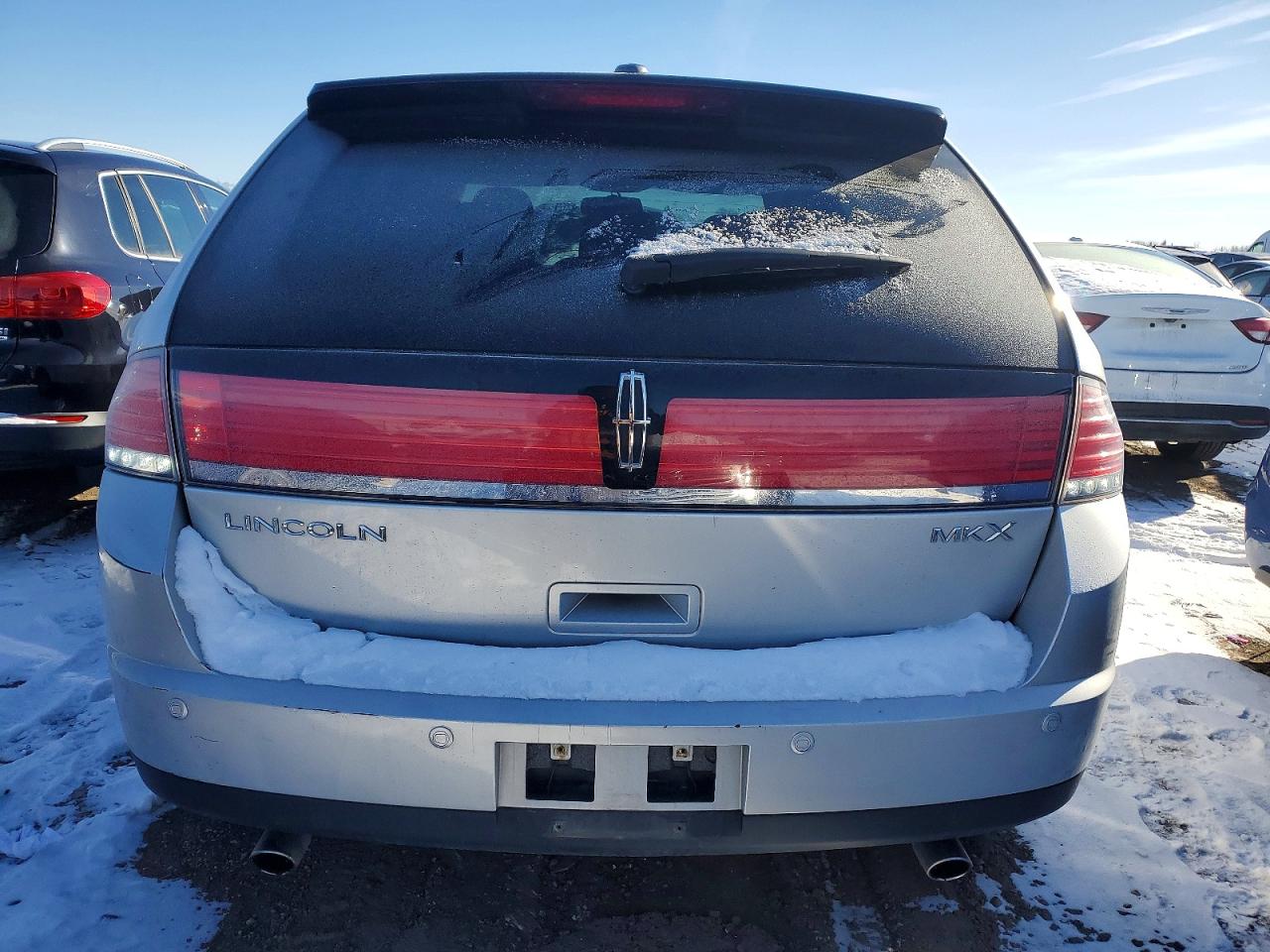 2010 Lincoln Mkx Silver vin: 2LMDJ6JC1ABJ03888