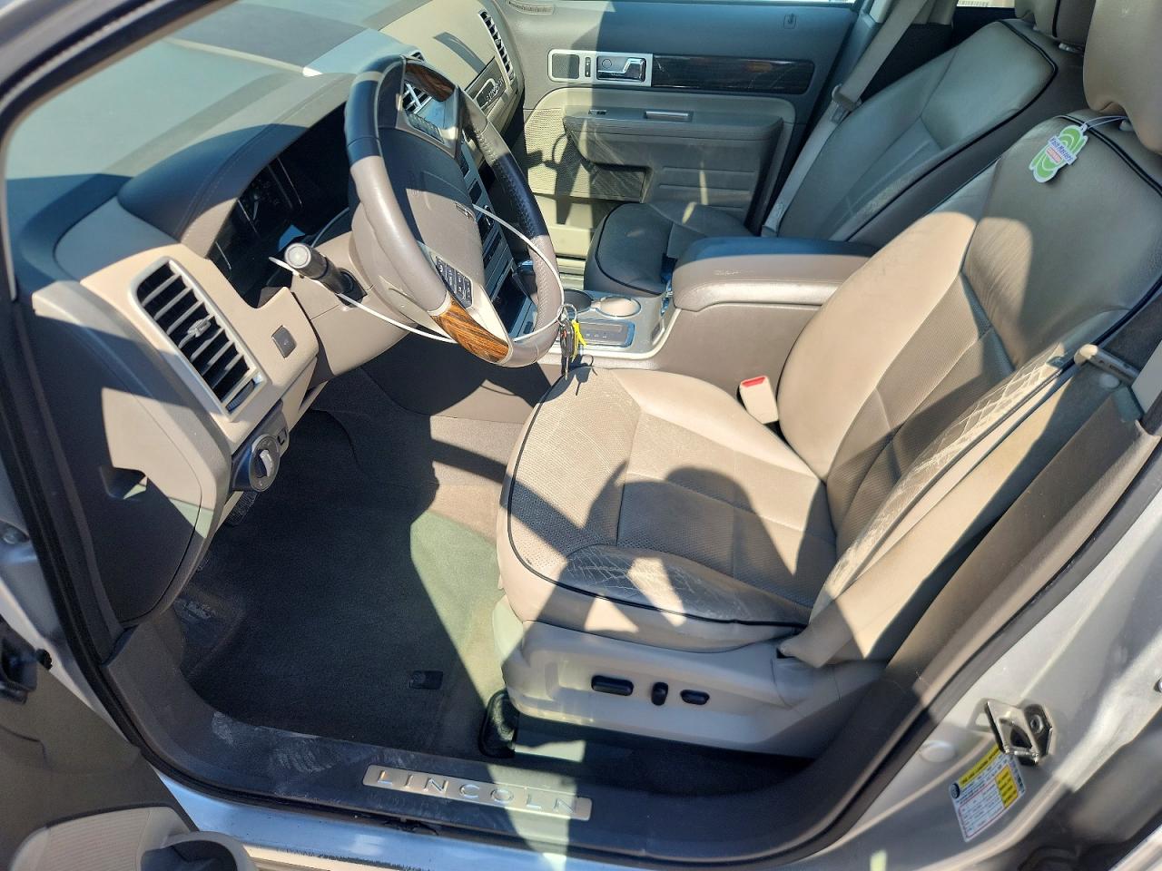 2010 Lincoln Mkx Silver vin: 2LMDJ6JC1ABJ23249