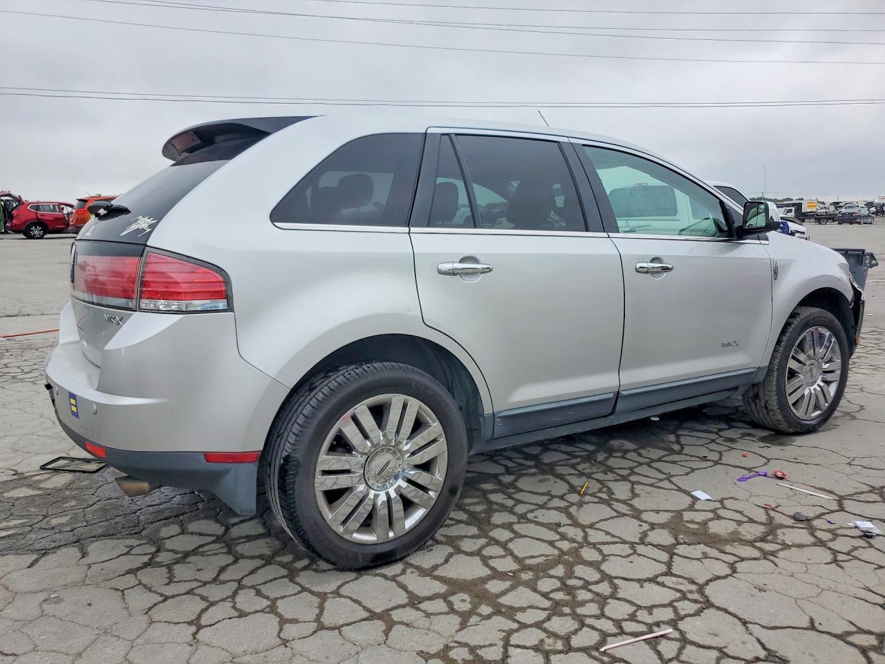 2010 Lincoln Mkx Silver vin: 2LMDJ6JC2ABJ15998
