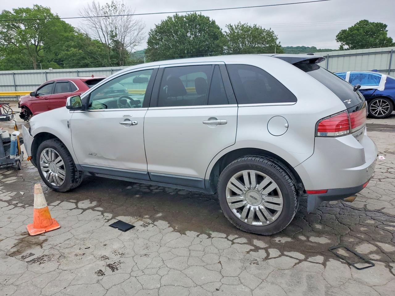 2010 Lincoln Mkx Silver vin: 2LMDJ6JC2ABJ15998