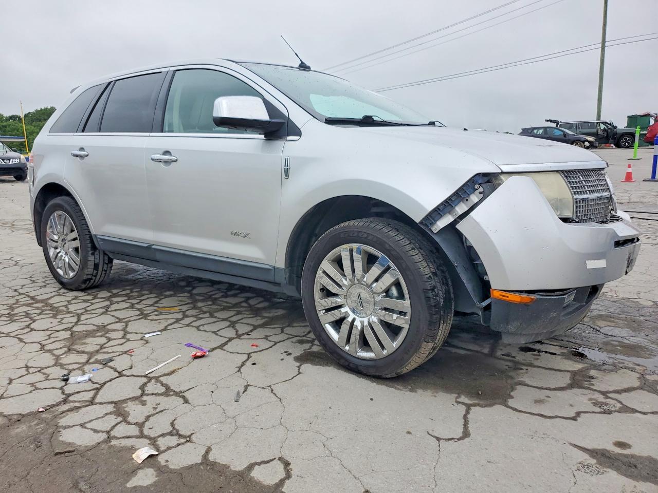 2010 Lincoln Mkx Silver vin: 2LMDJ6JC2ABJ15998