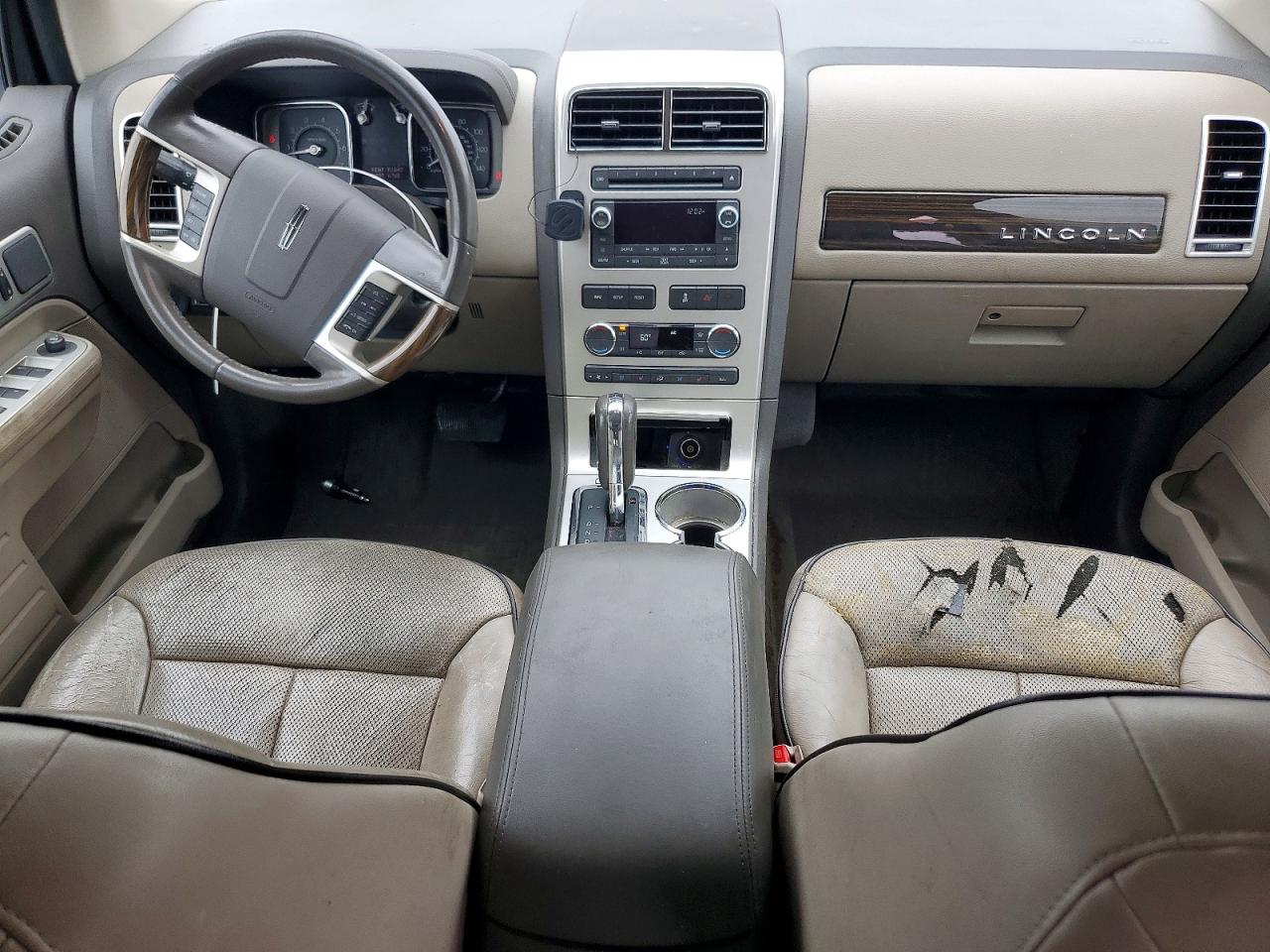 2010 Lincoln Mkx Silver vin: 2LMDJ6JC2ABJ15998