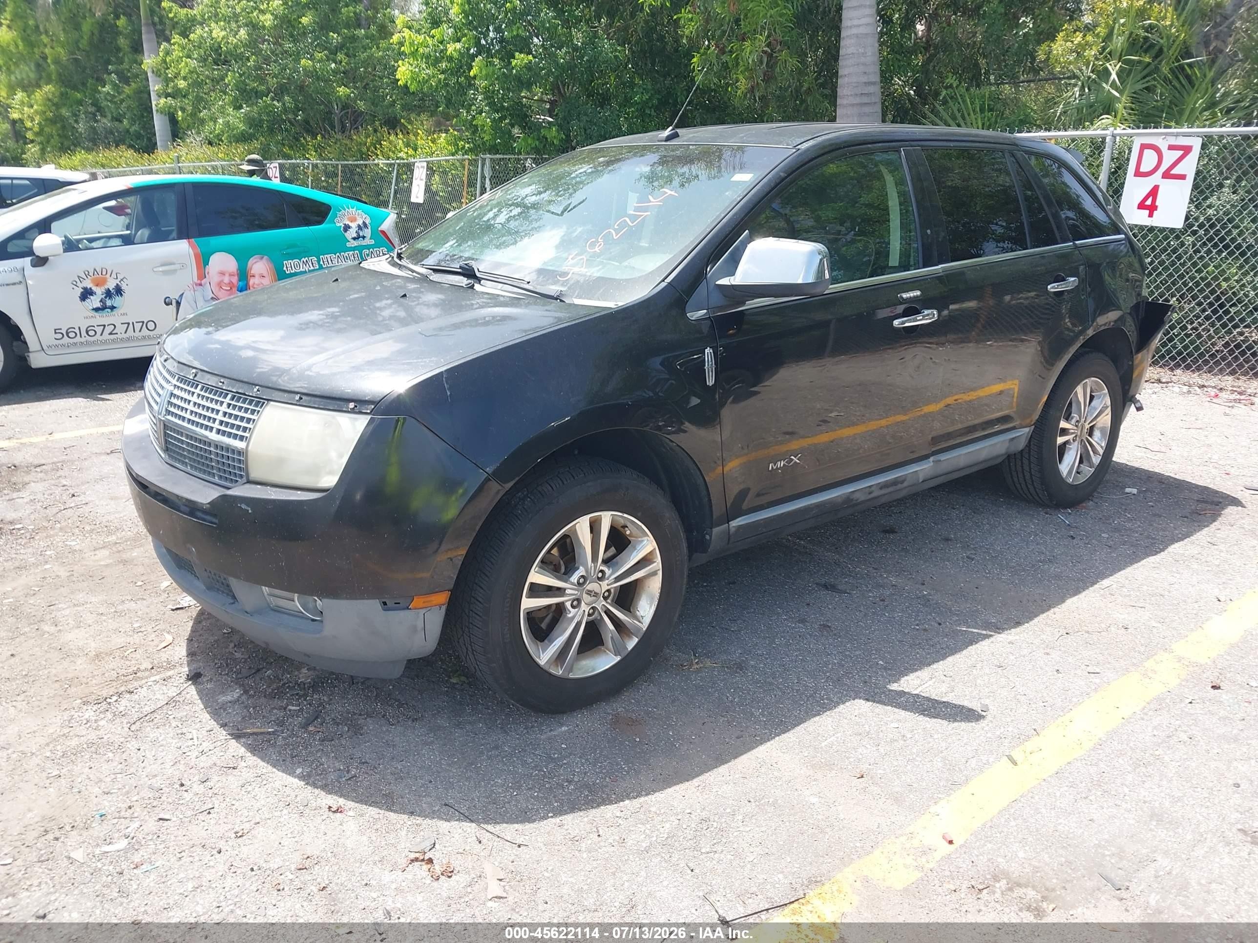2010 Lincoln Mkx   Black vin: 2LMDJ6JC4ABJ30048