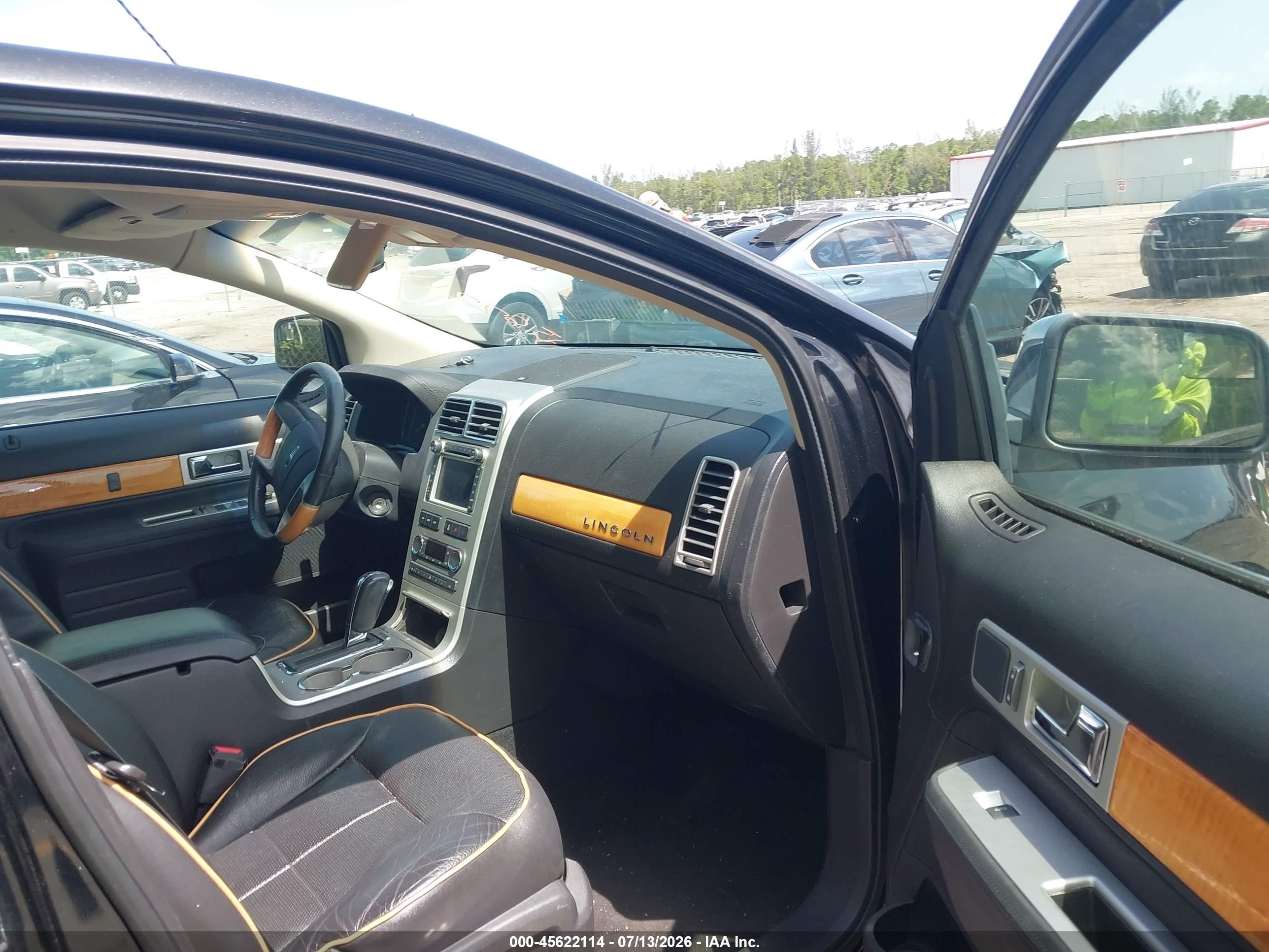 2010 Lincoln Mkx   Black vin: 2LMDJ6JC4ABJ30048