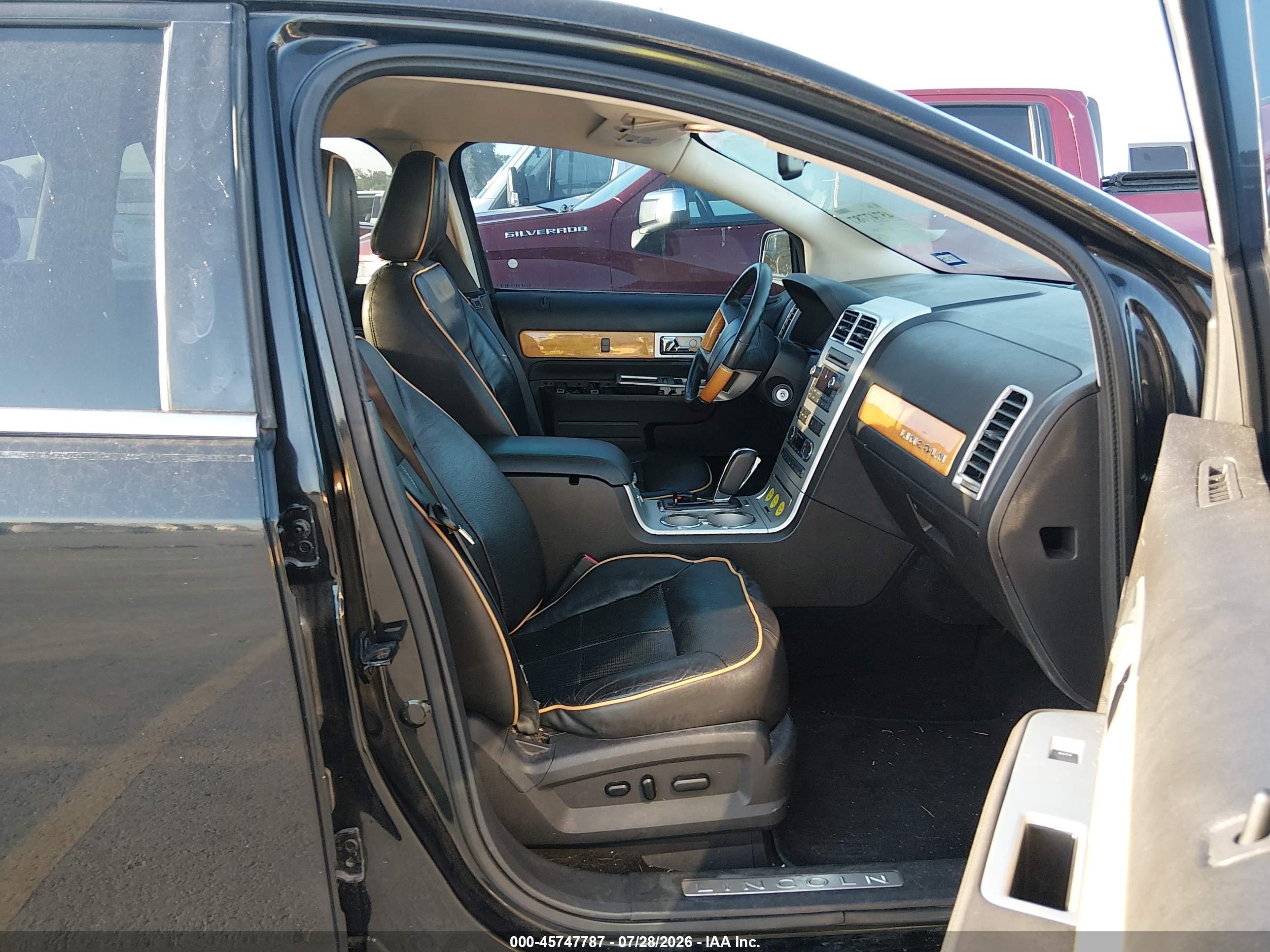 2010 Lincoln Mkx   Black vin: 2LMDJ6JC5ABJ07099