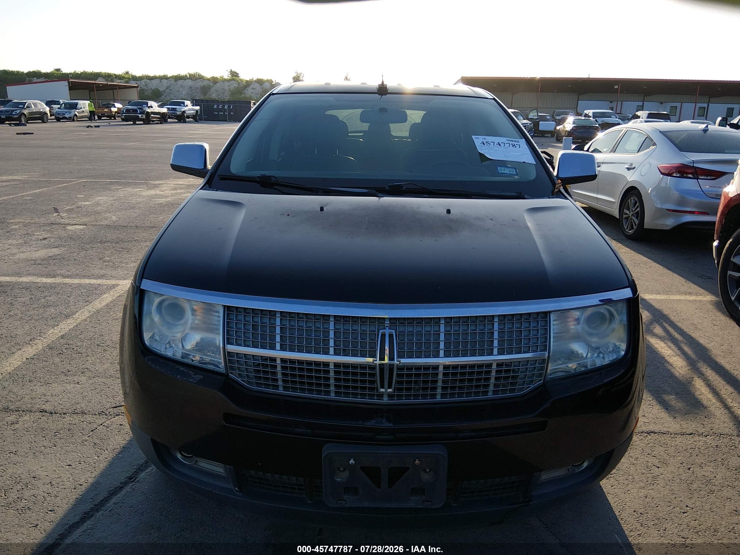 2010 Lincoln Mkx   Black vin: 2LMDJ6JC5ABJ07099