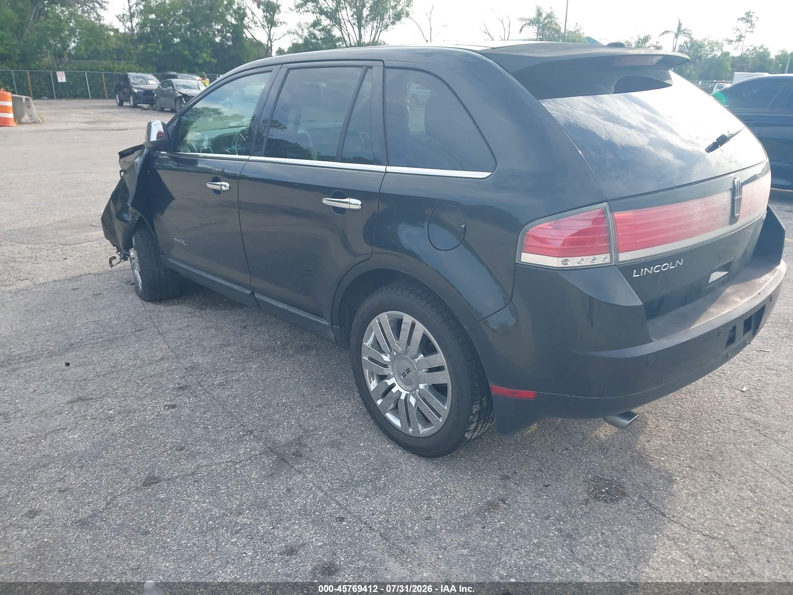 2010 Lincoln Mkx   Black vin: 2LMDJ6JC6ABJ20072