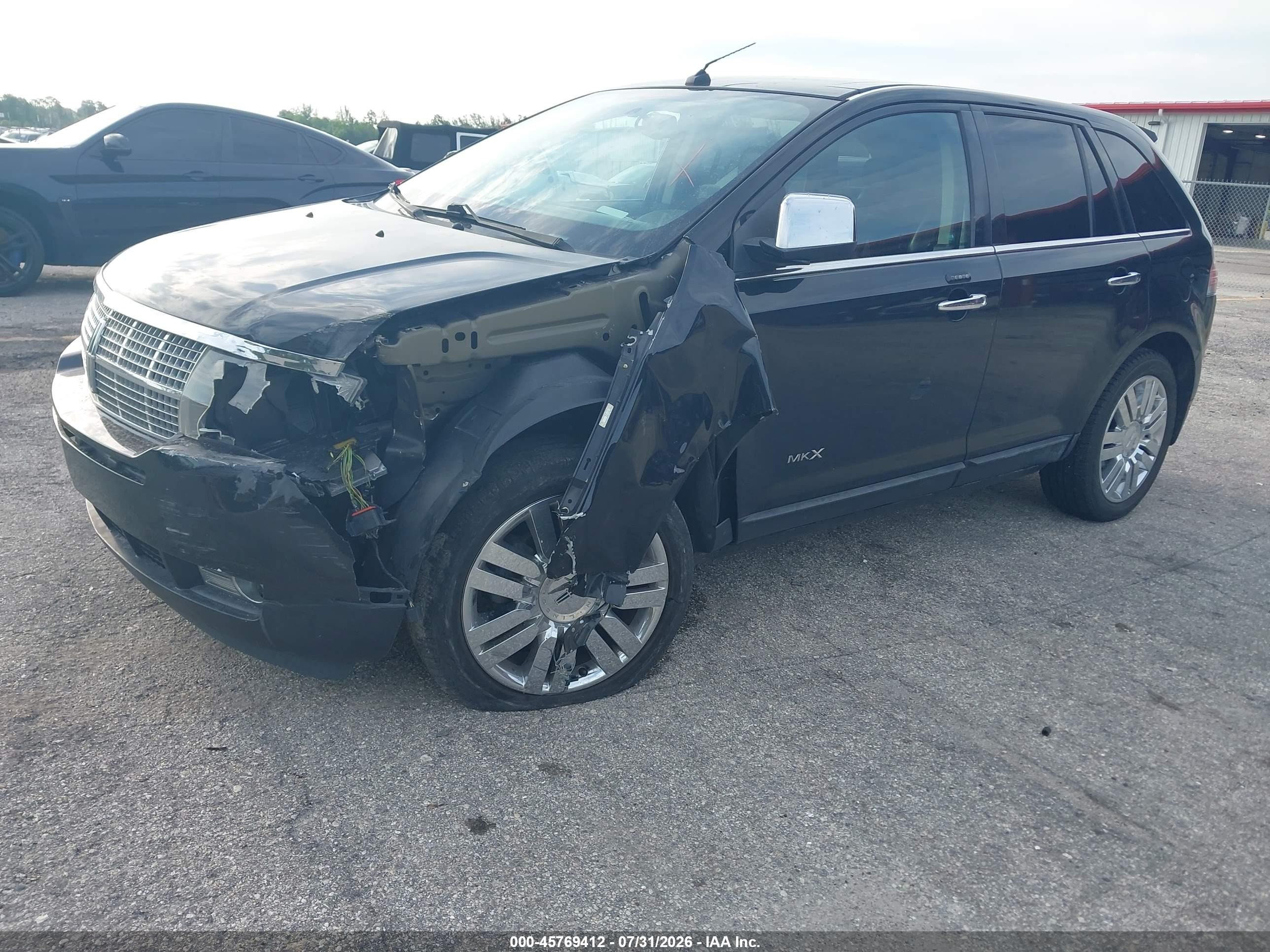 2010 Lincoln Mkx   Black vin: 2LMDJ6JC6ABJ20072