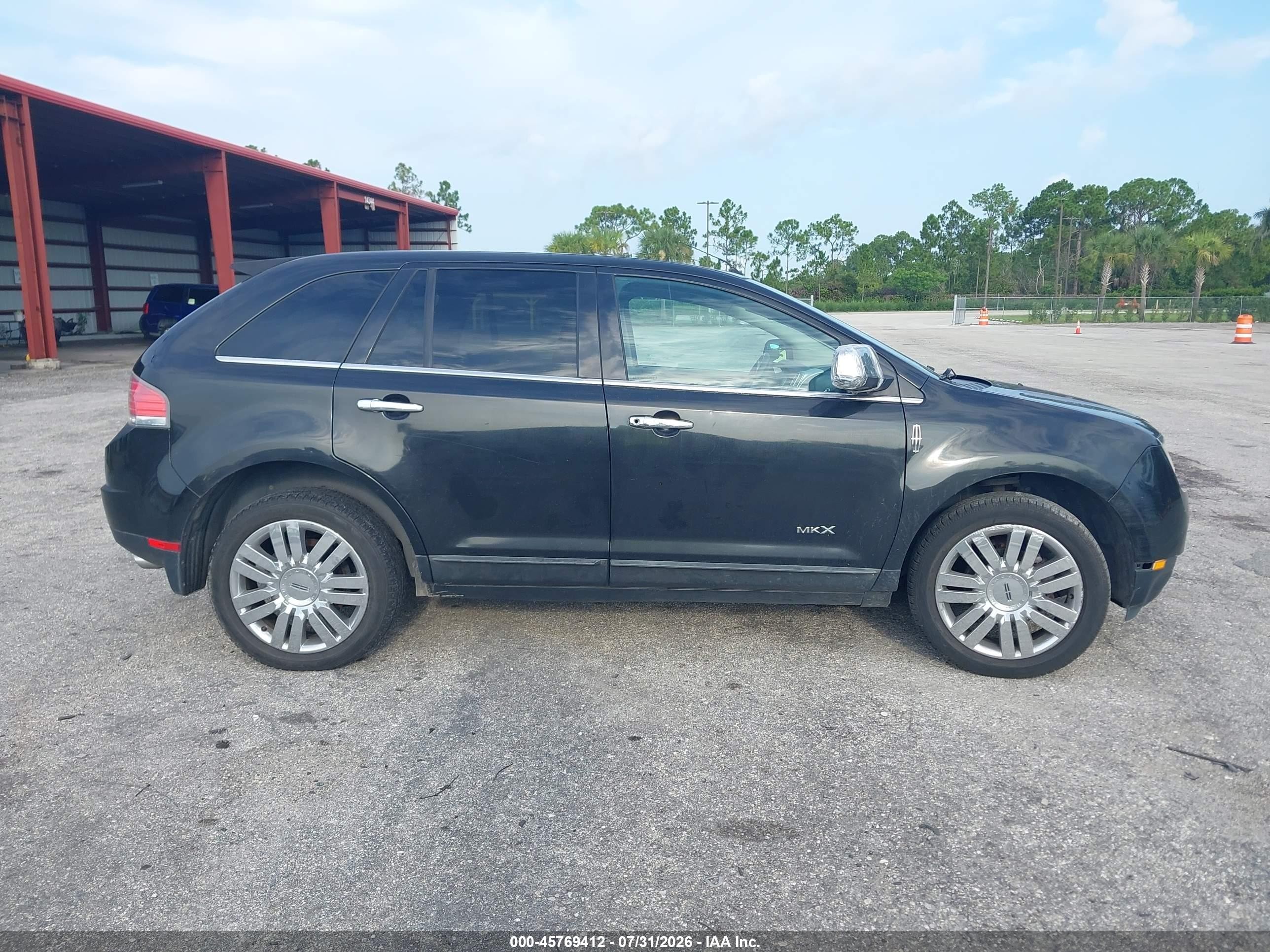 2010 Lincoln Mkx   Black vin: 2LMDJ6JC6ABJ20072