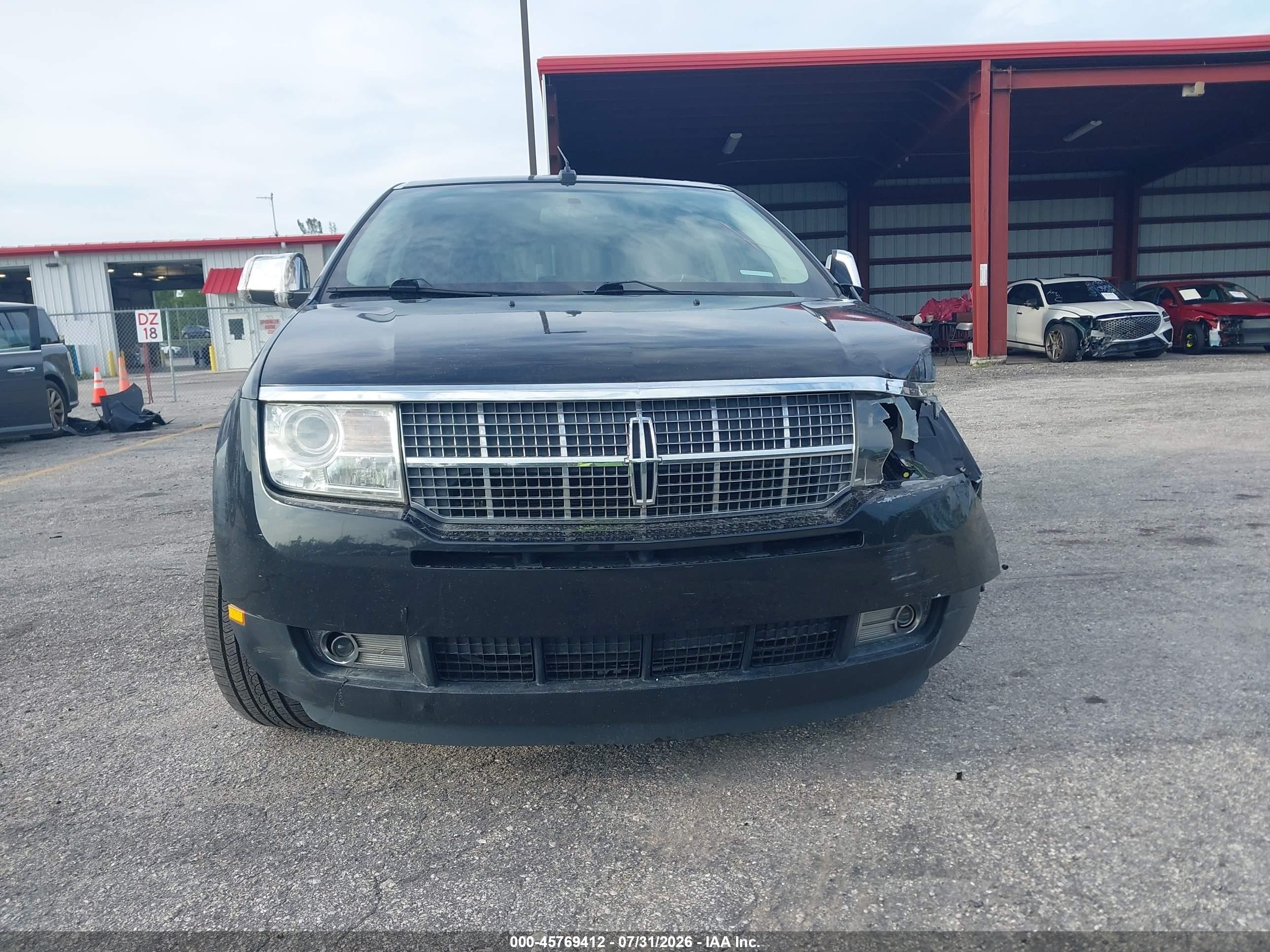 2010 Lincoln Mkx   Black vin: 2LMDJ6JC6ABJ20072